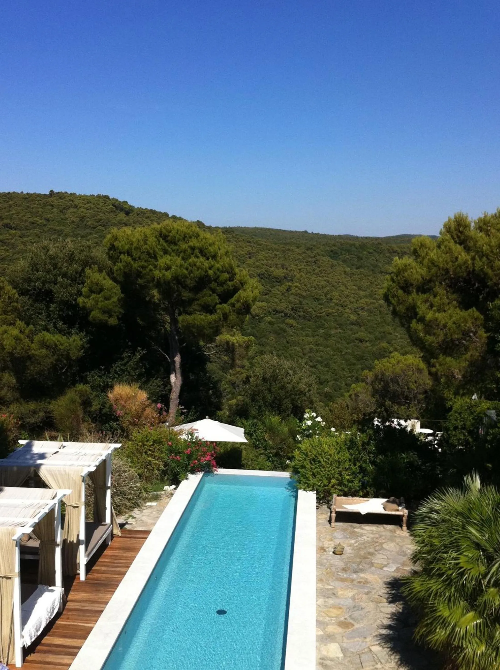 Pool view in Mediterranea Luxury House