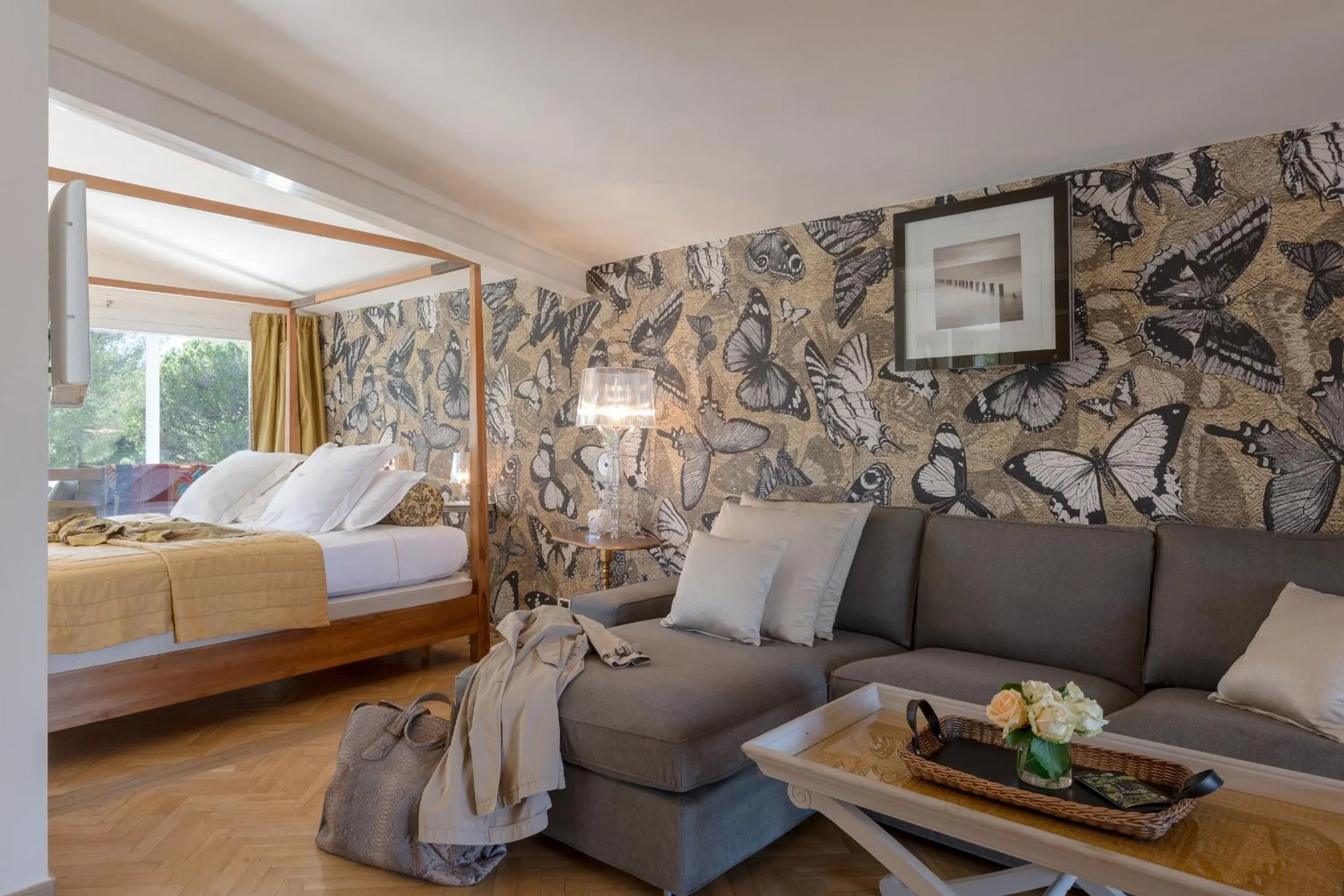 Bed in Mediterranea Luxury House