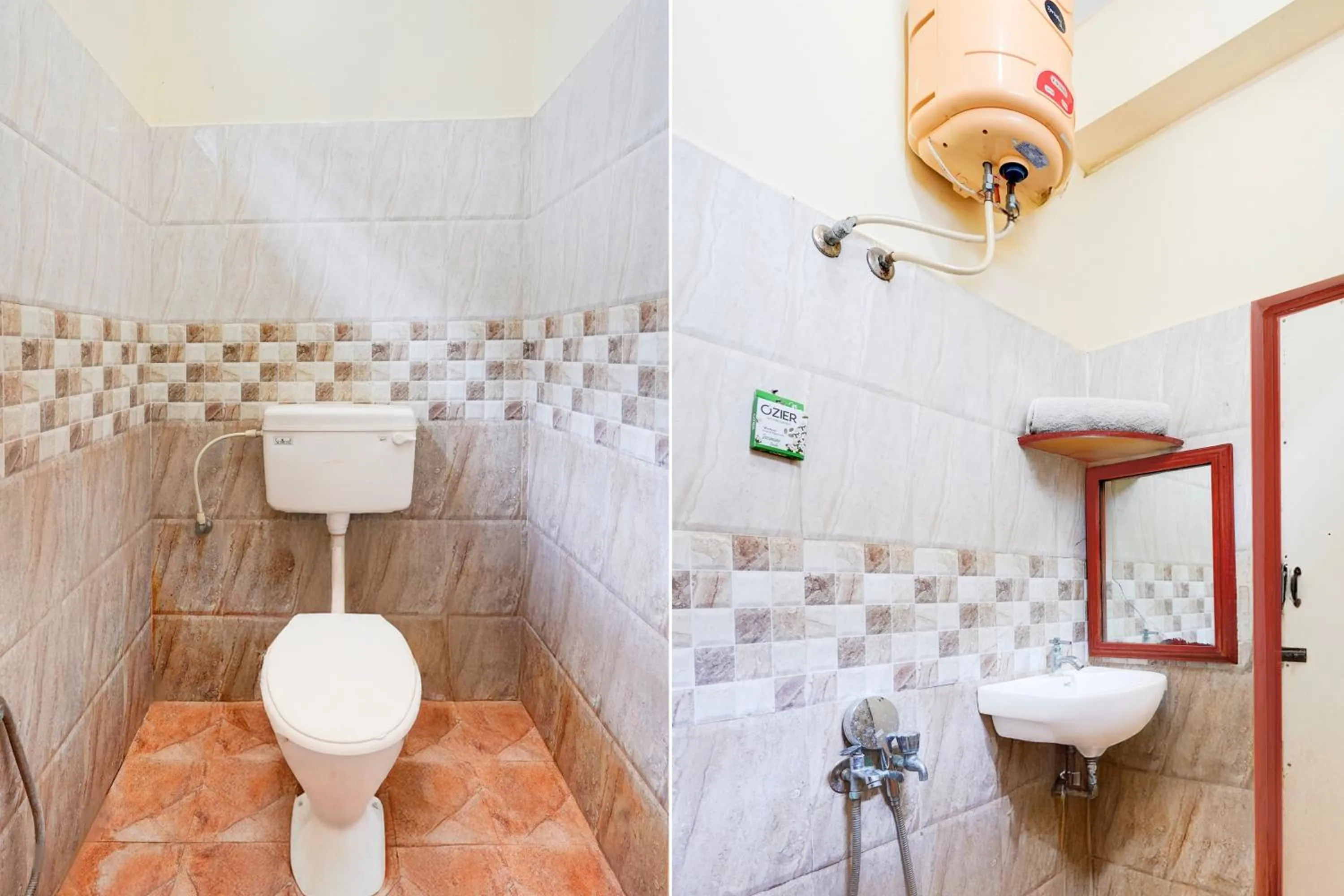 Bathroom in Super Hotel O Villivakkam Railway Station Formerly BV Stayz