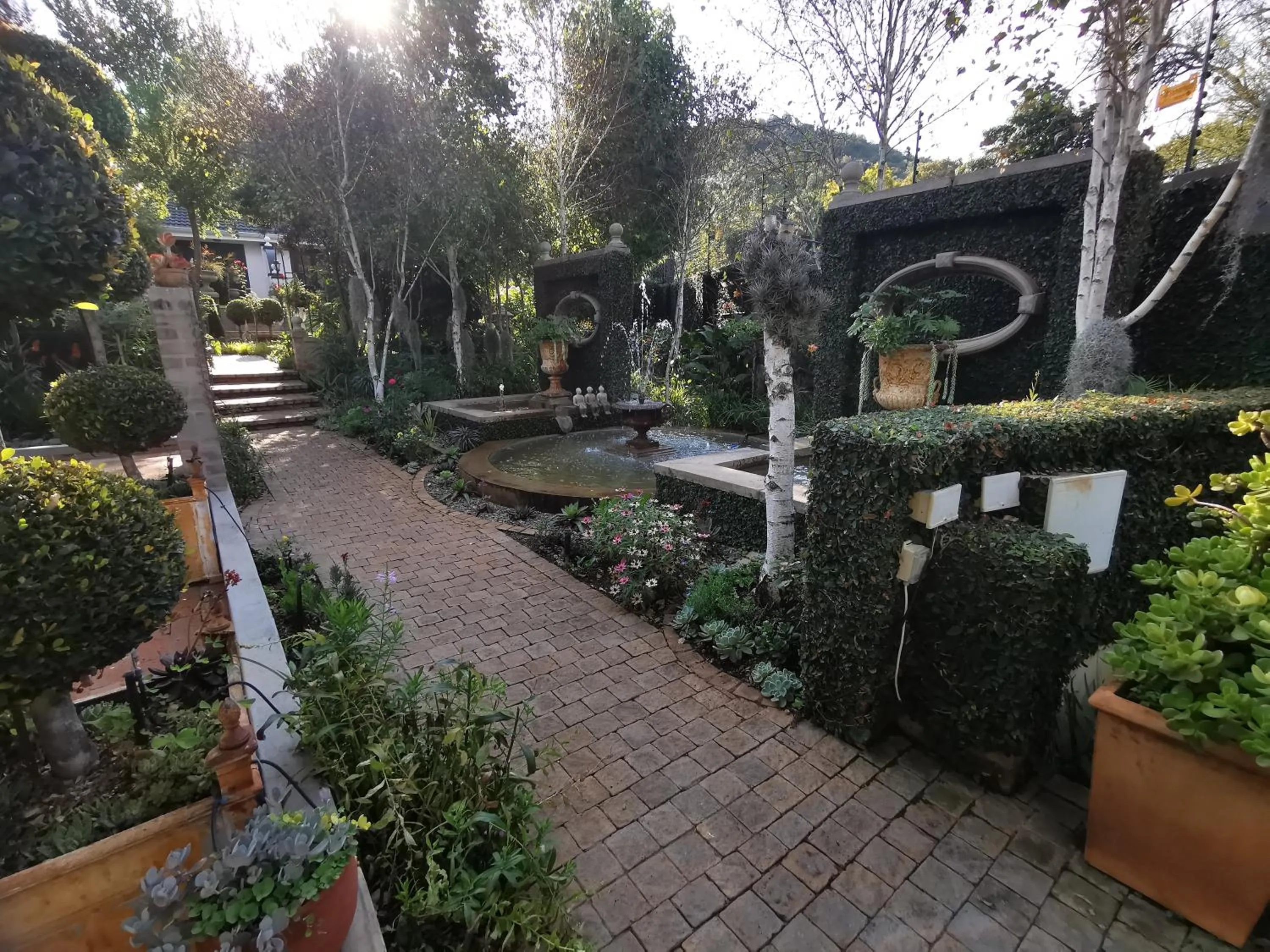 Garden in At 98 on Lynburn Guest House