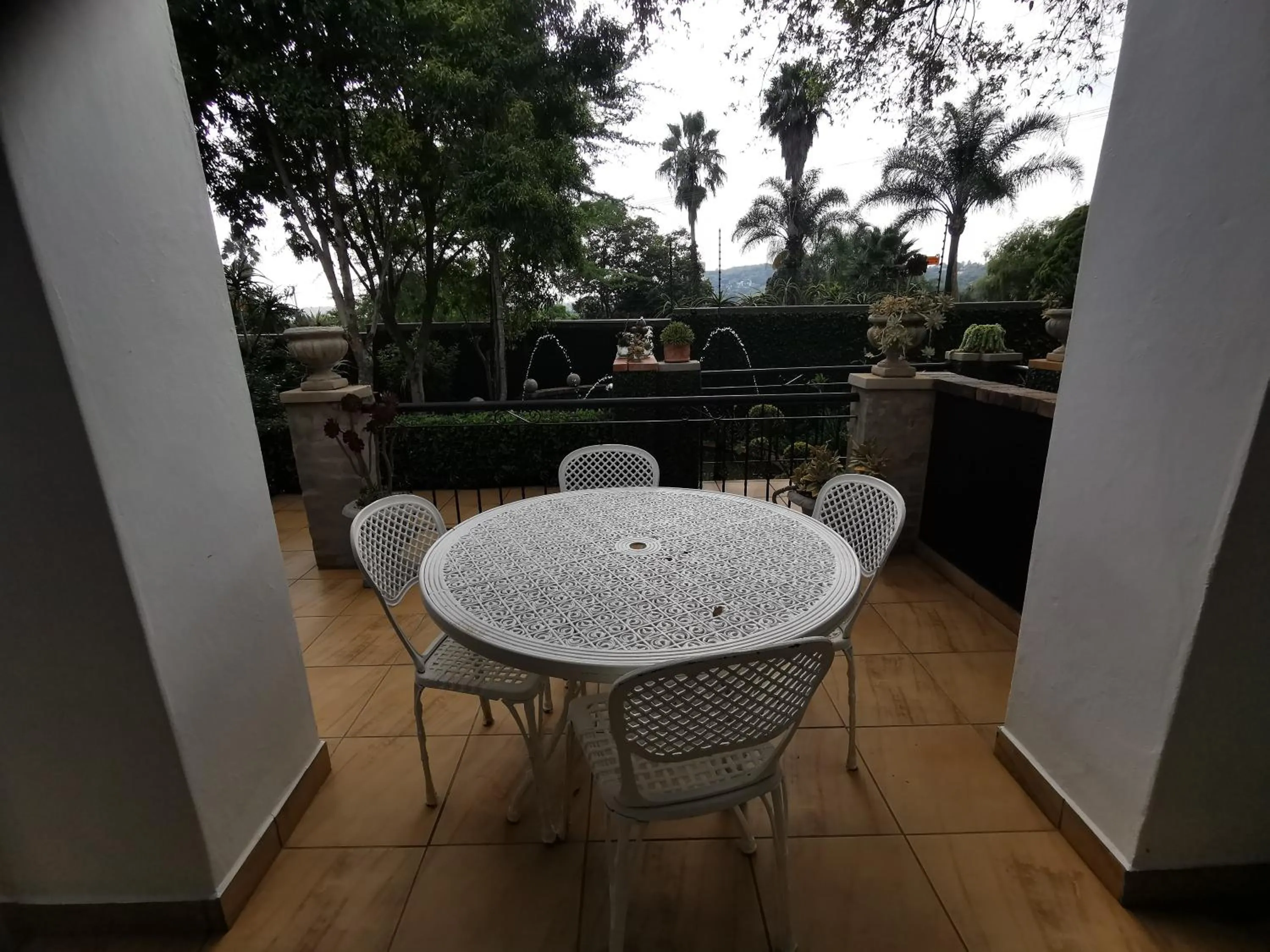 Patio in At 98 on Lynburn Guest House