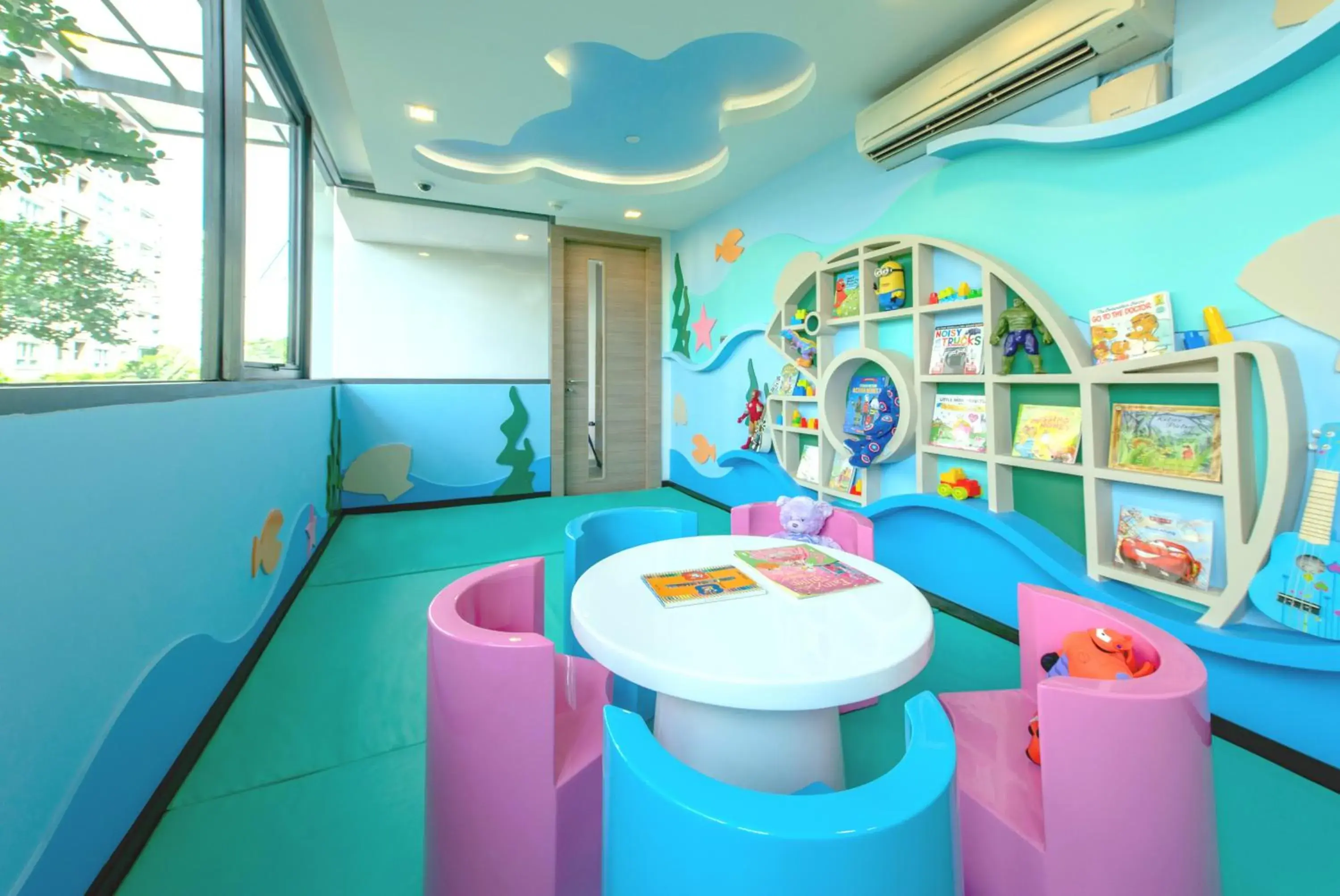 Children play ground, Kid's Club in Qiss Residence by Bliston (SHA Extra Plus)