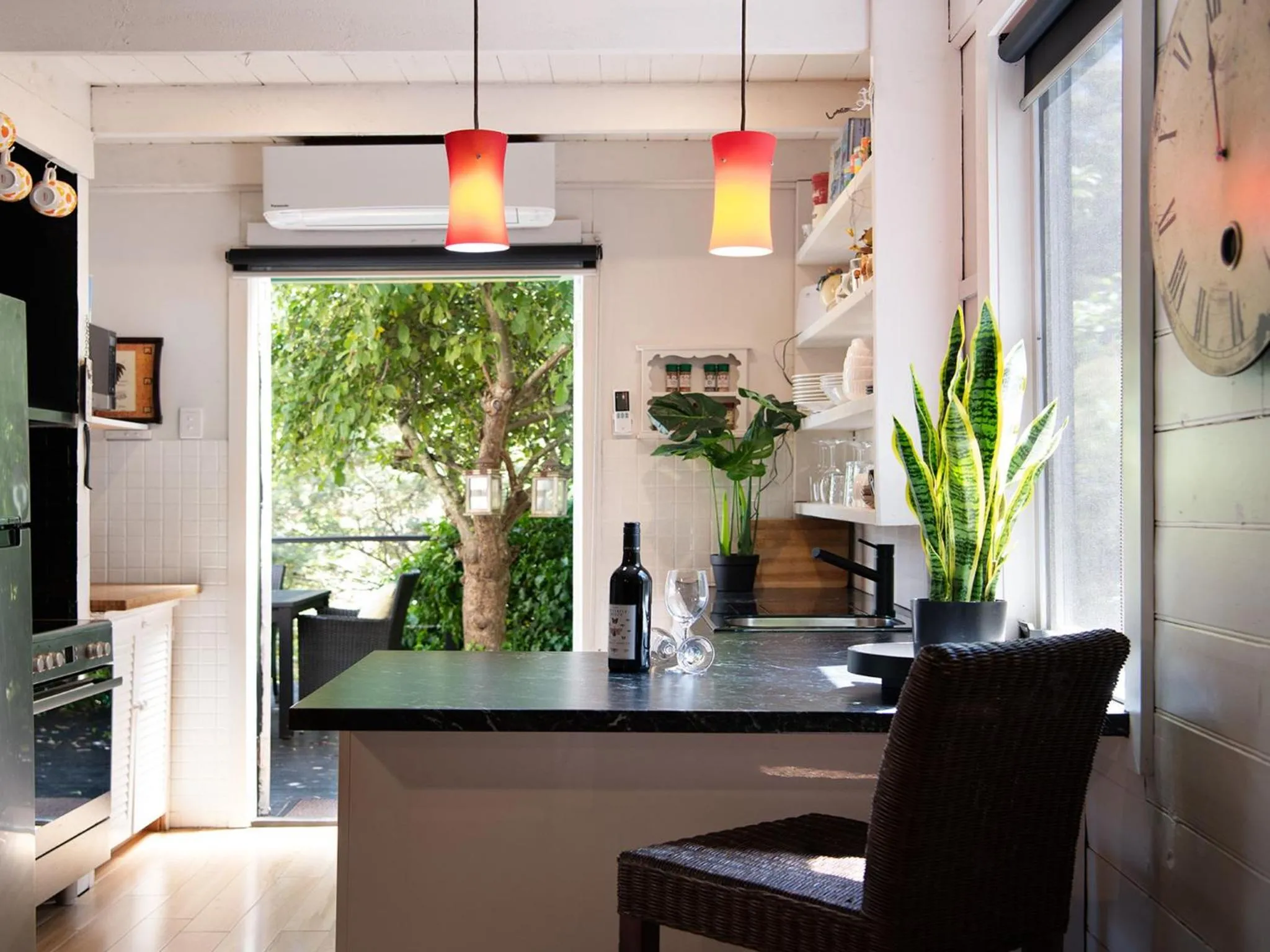 kitchen in Viola- cottage retreat in Hepburn Springs