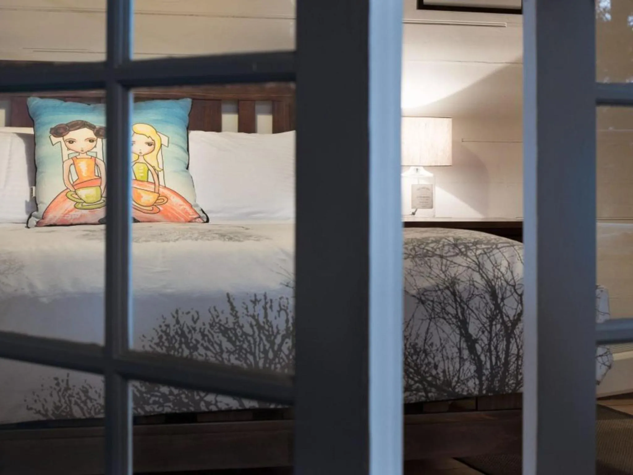 Bed in Viola- cottage retreat in Hepburn Springs