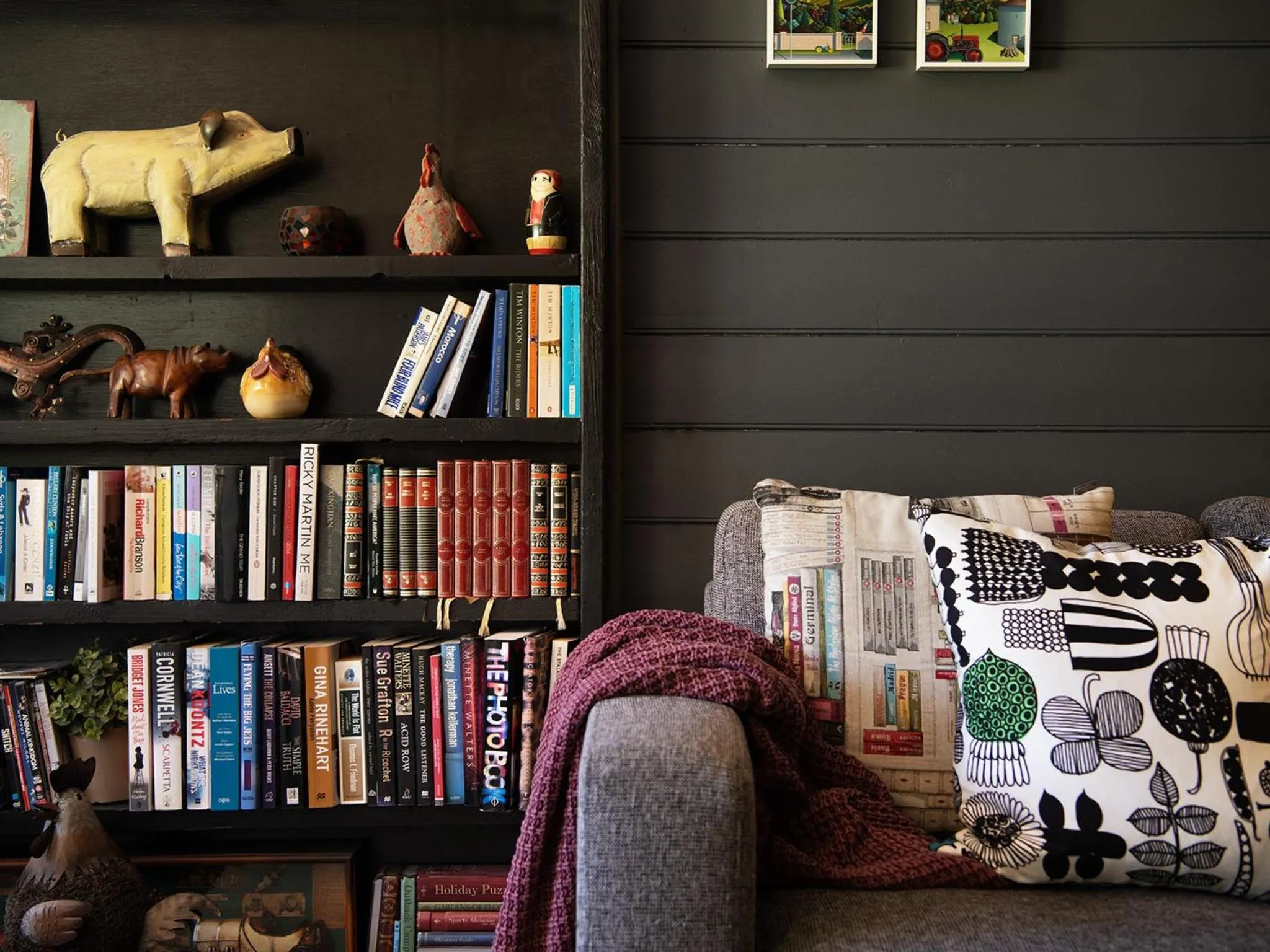 Living room in Viola- cottage retreat in Hepburn Springs