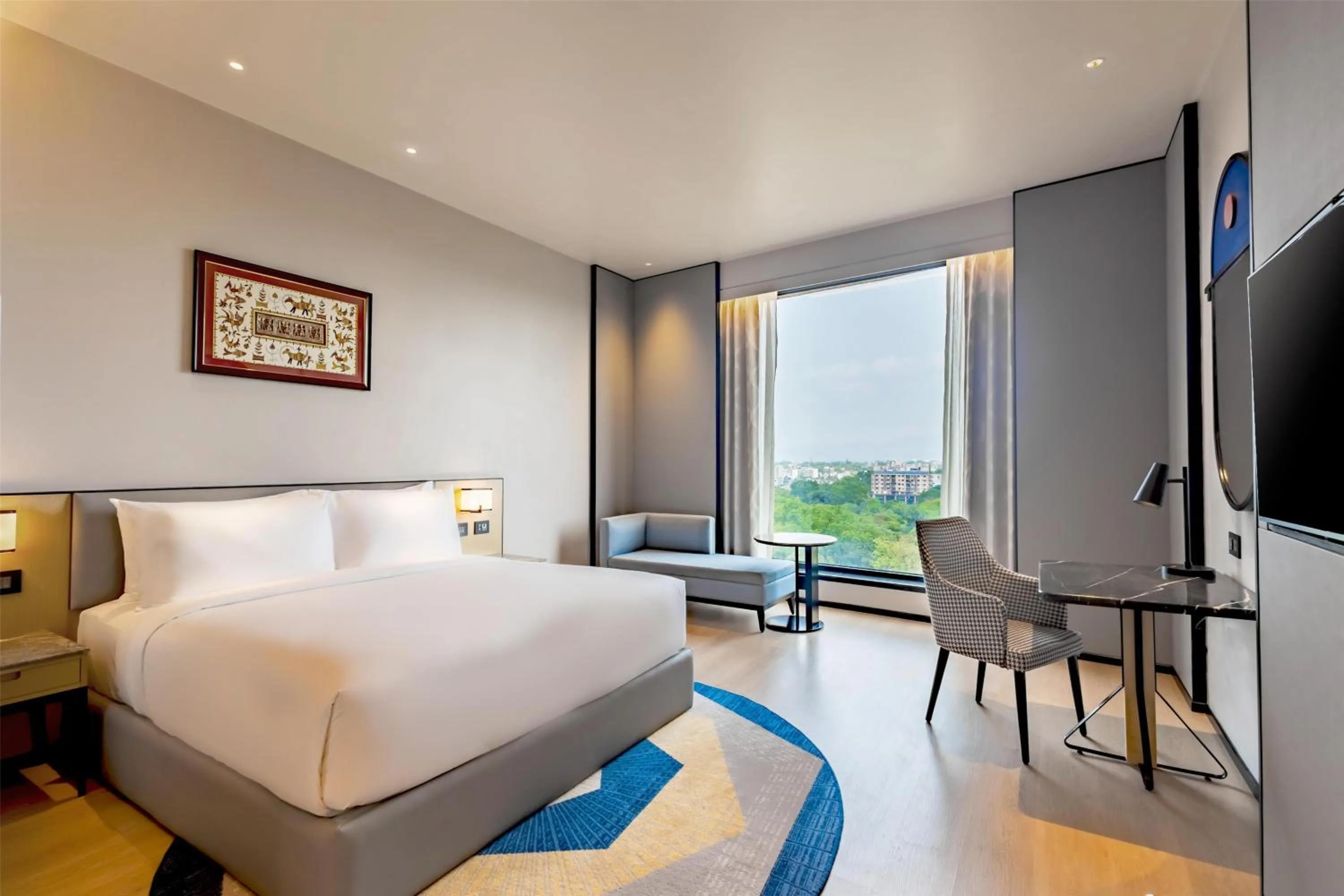 Bedroom, Bed in Radisson Hotel Jamshedpur