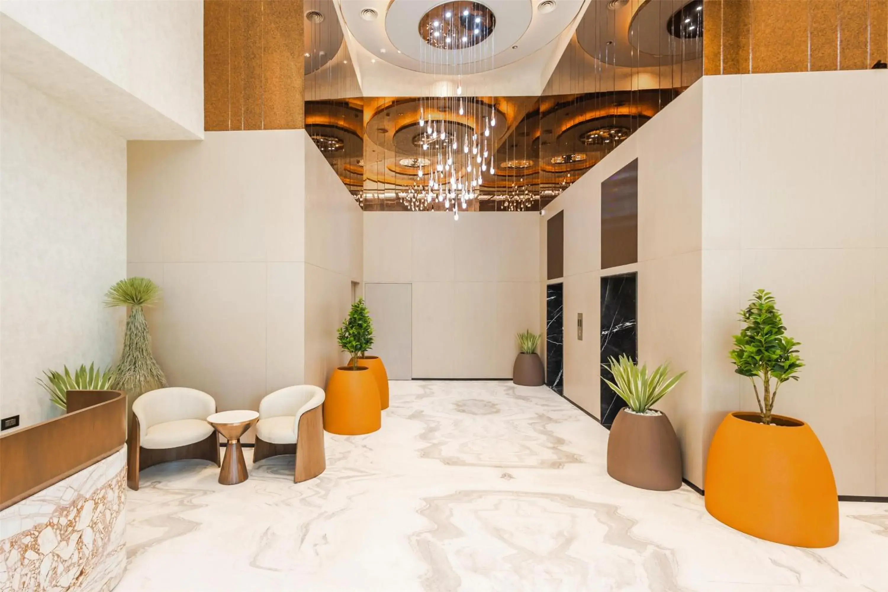 Lobby or reception in Radisson Hotel Jamshedpur Lobby or reception in Radisson Hotel Jamshedpur