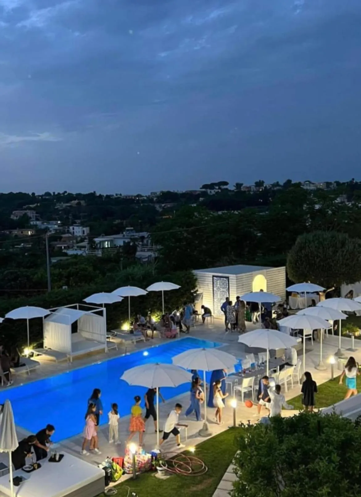 Pool view in Il Leone Di Mare