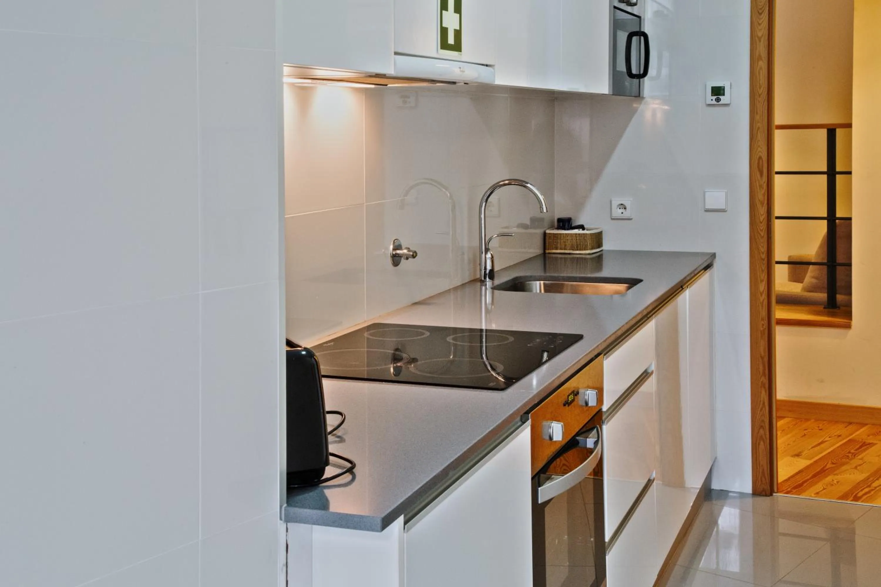 Kitchen or kitchenette in Spot Apartments Sao Bento