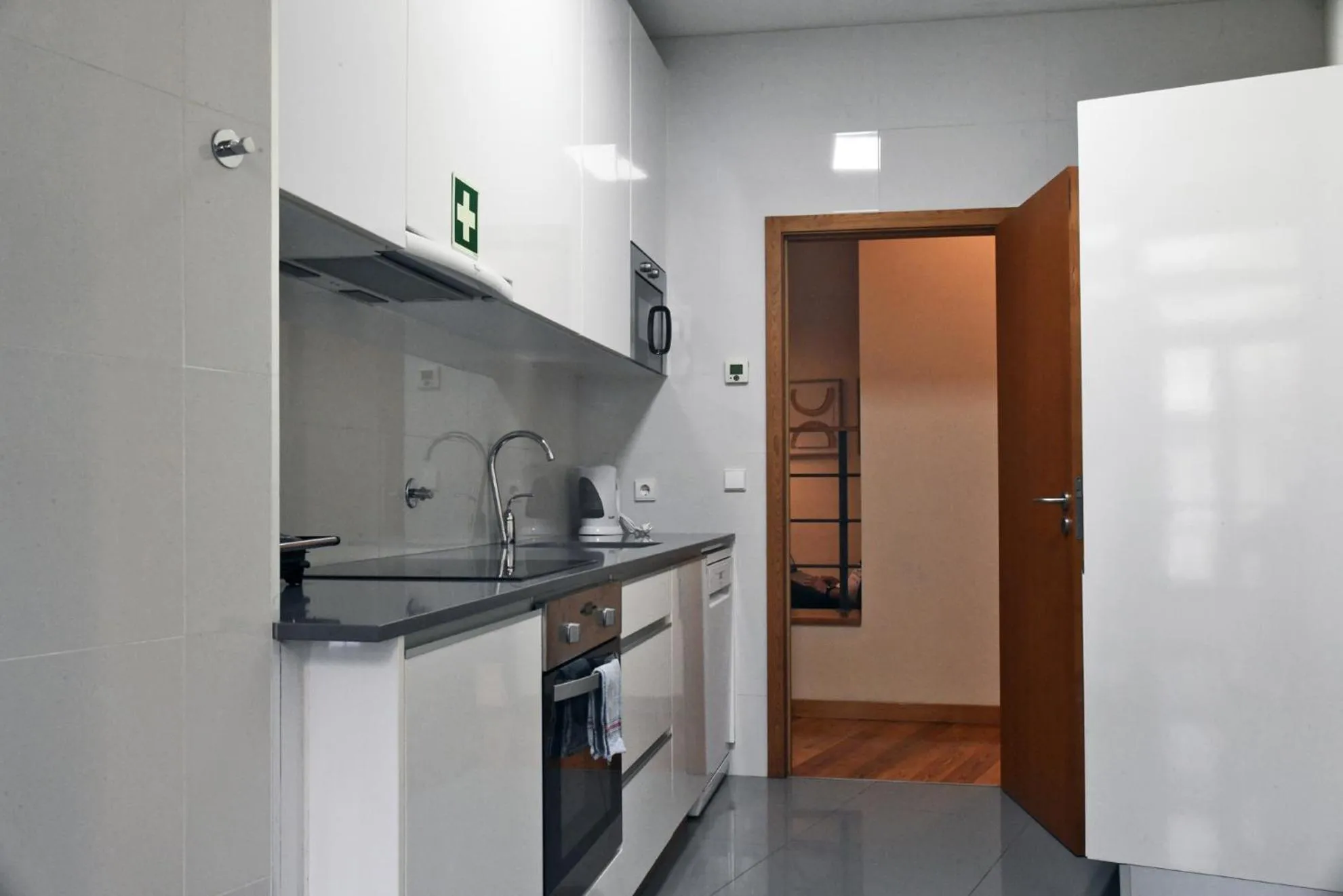 kitchen in Spot Apartments Sao Bento