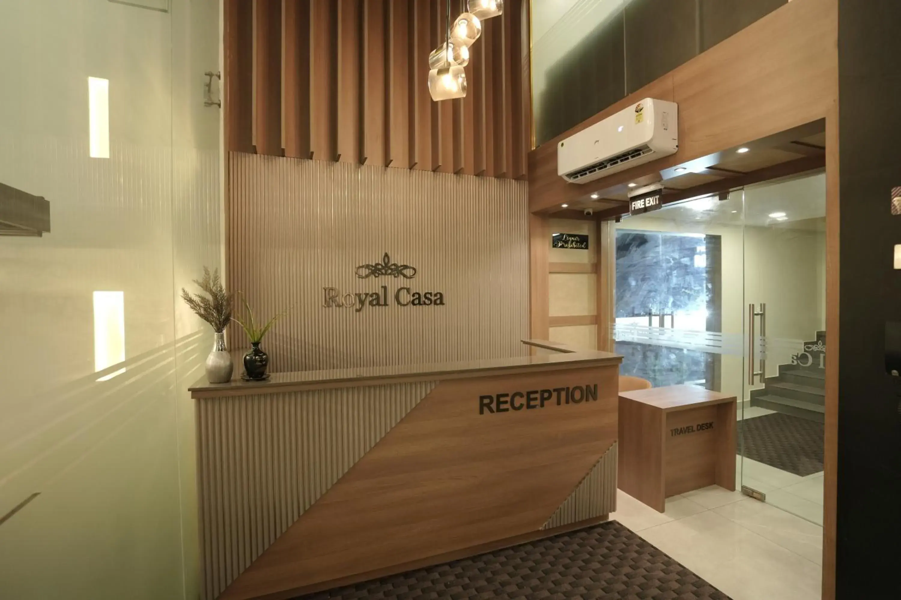 Lobby or reception in Royal Casa Cochin Lobby or reception in Royal Casa Cochin
