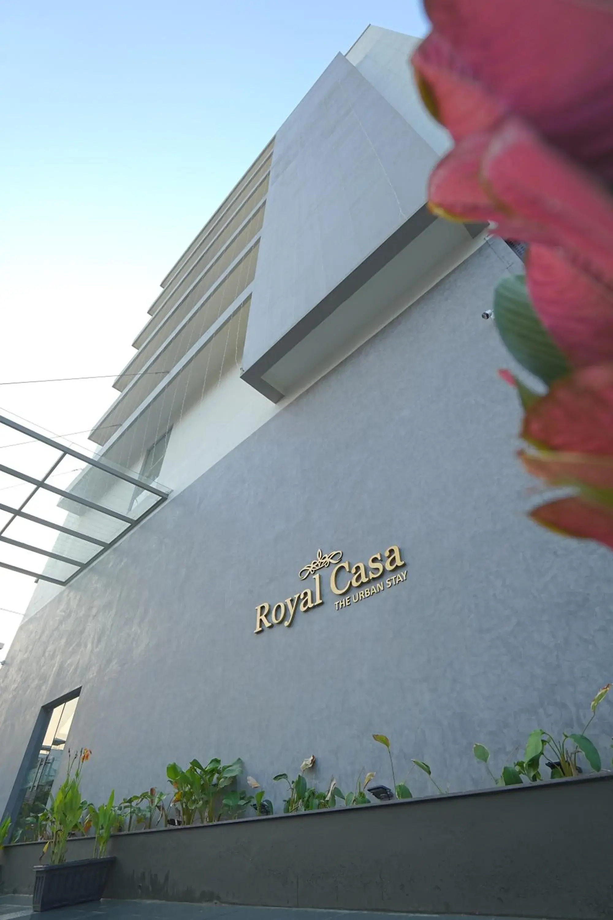 Facade/entrance in Royal Casa Cochin Facade/entrance in Royal Casa Cochin