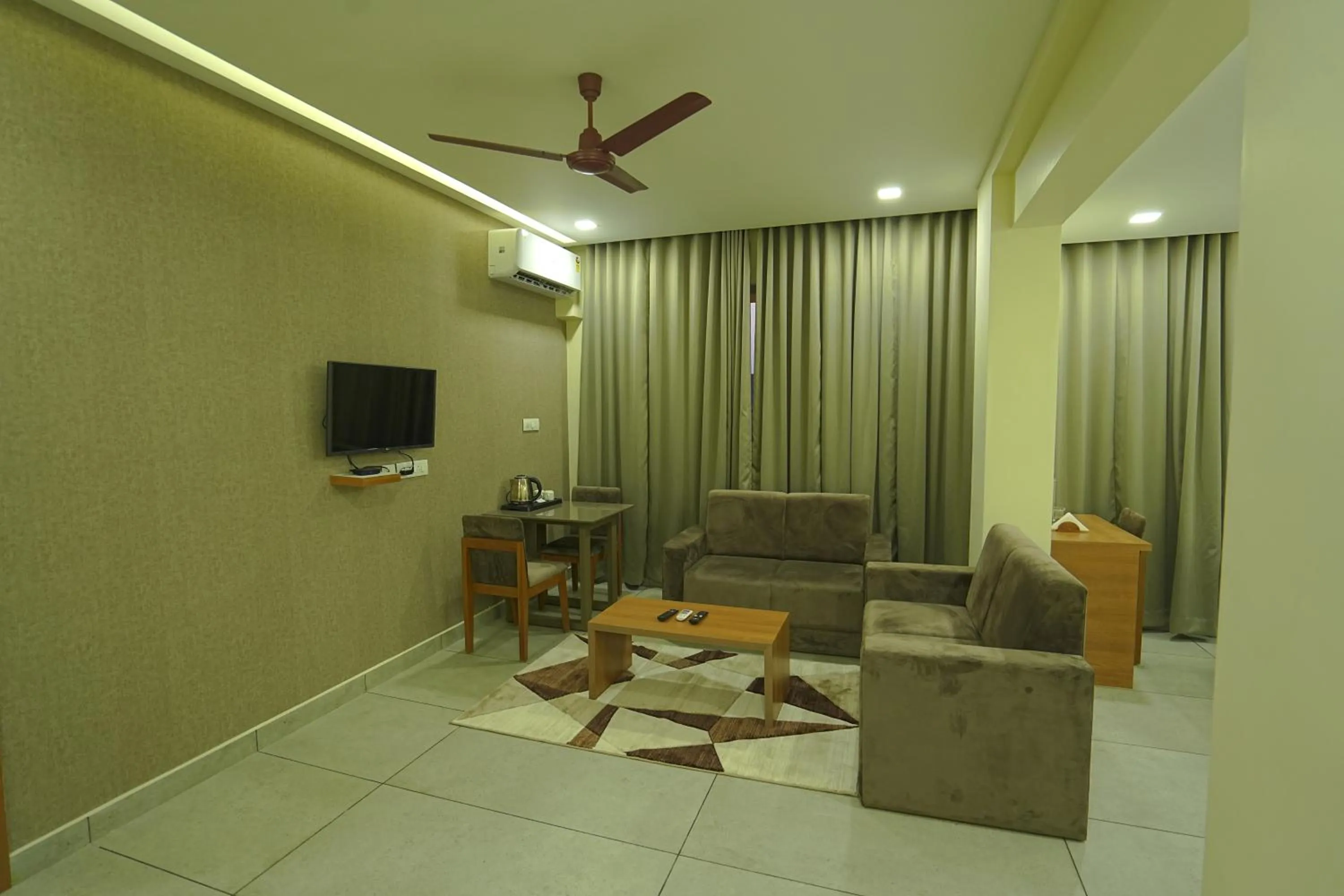 Seating area in Royal Casa Cochin