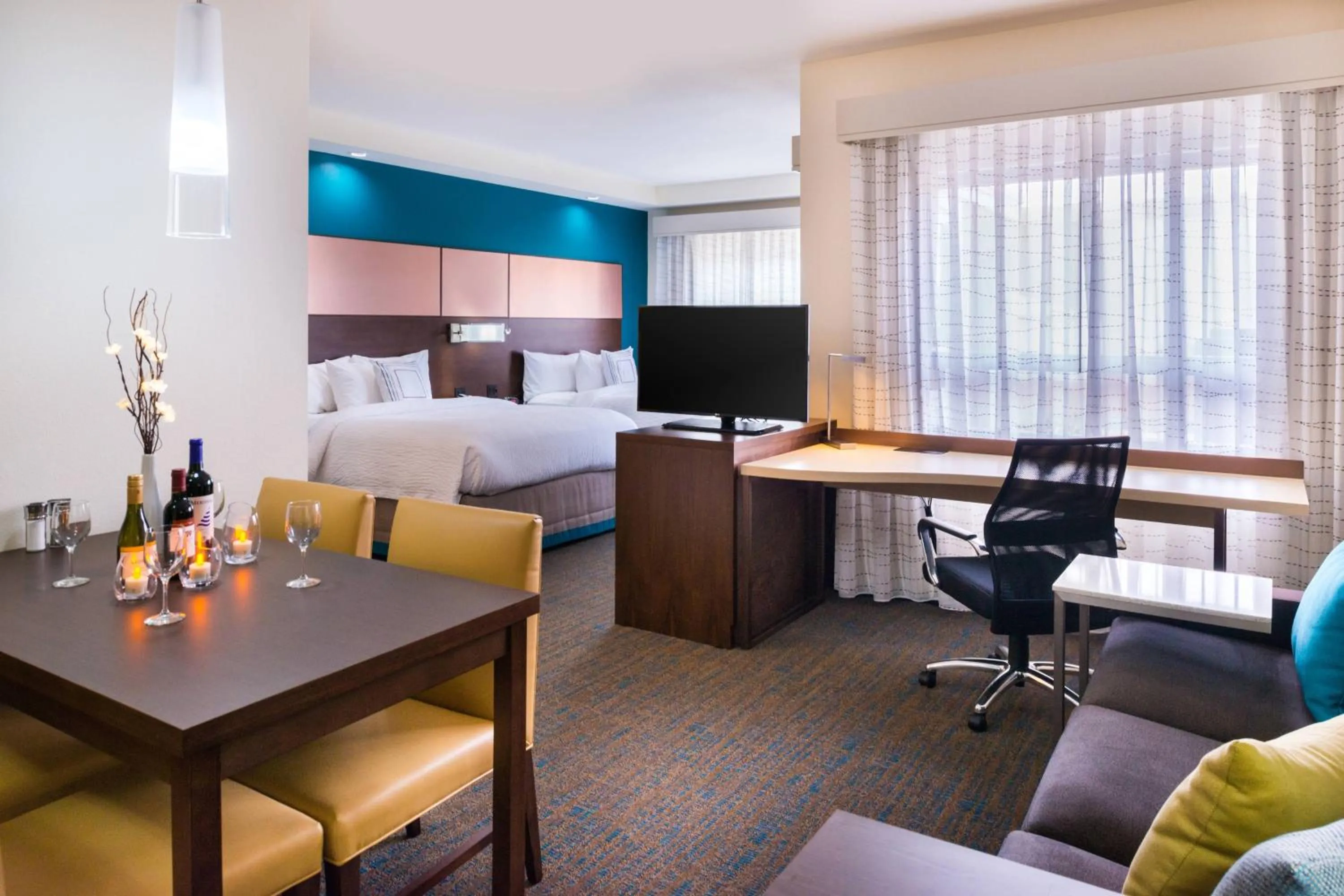 Living room, Bed in Residence Inn by Marriott Temecula Murrieta