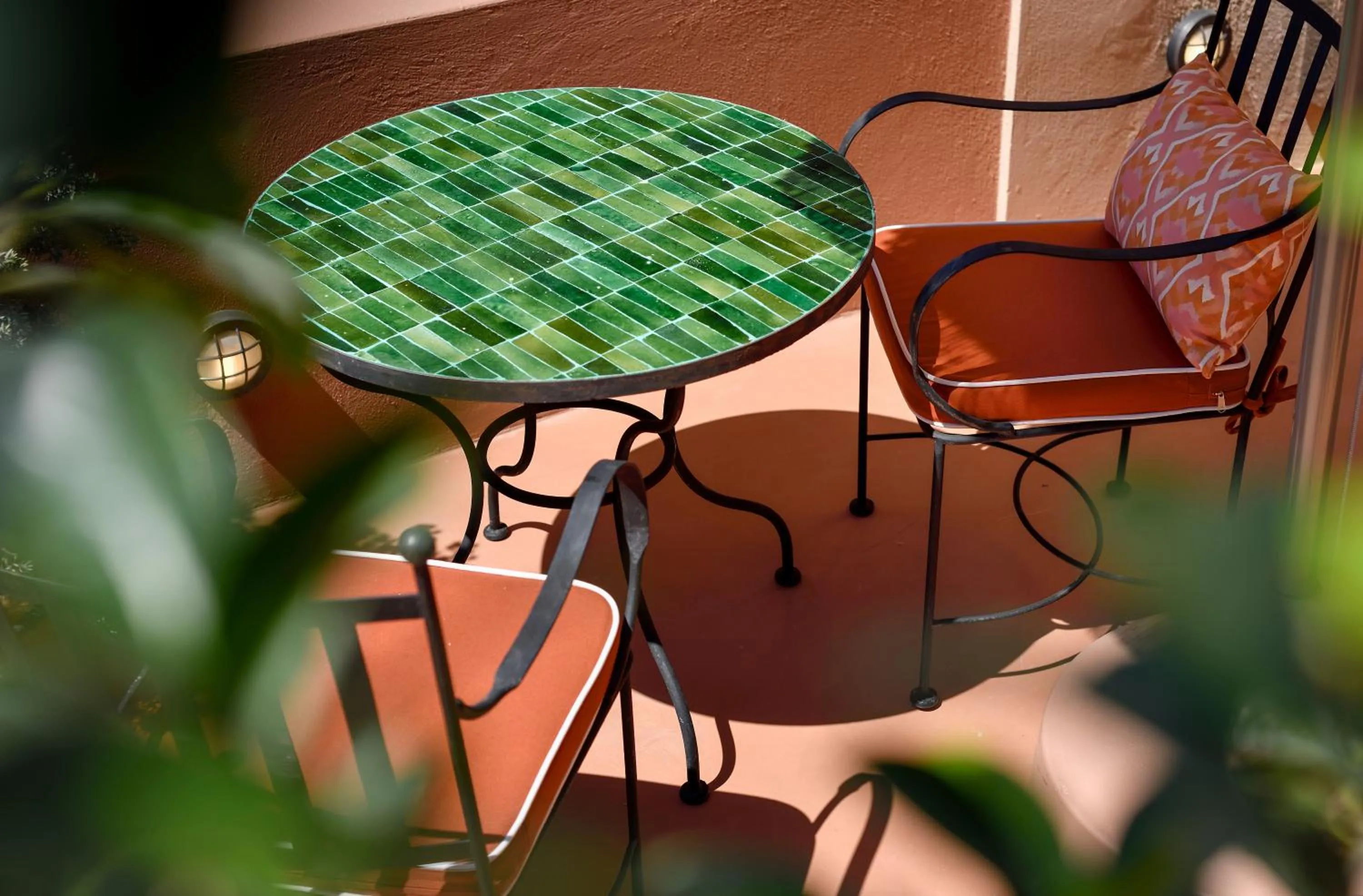 Seating area in Terra Verde Oia by K&K