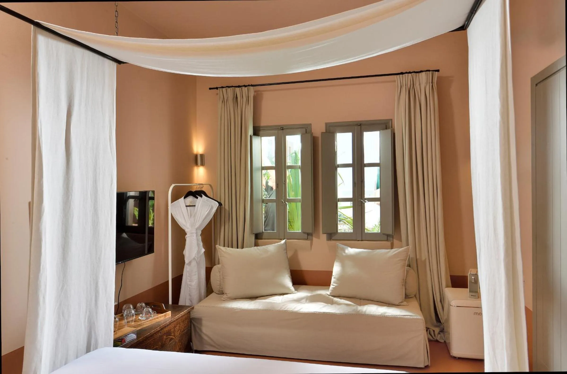 Bed in Terra Verde Oia by K&K