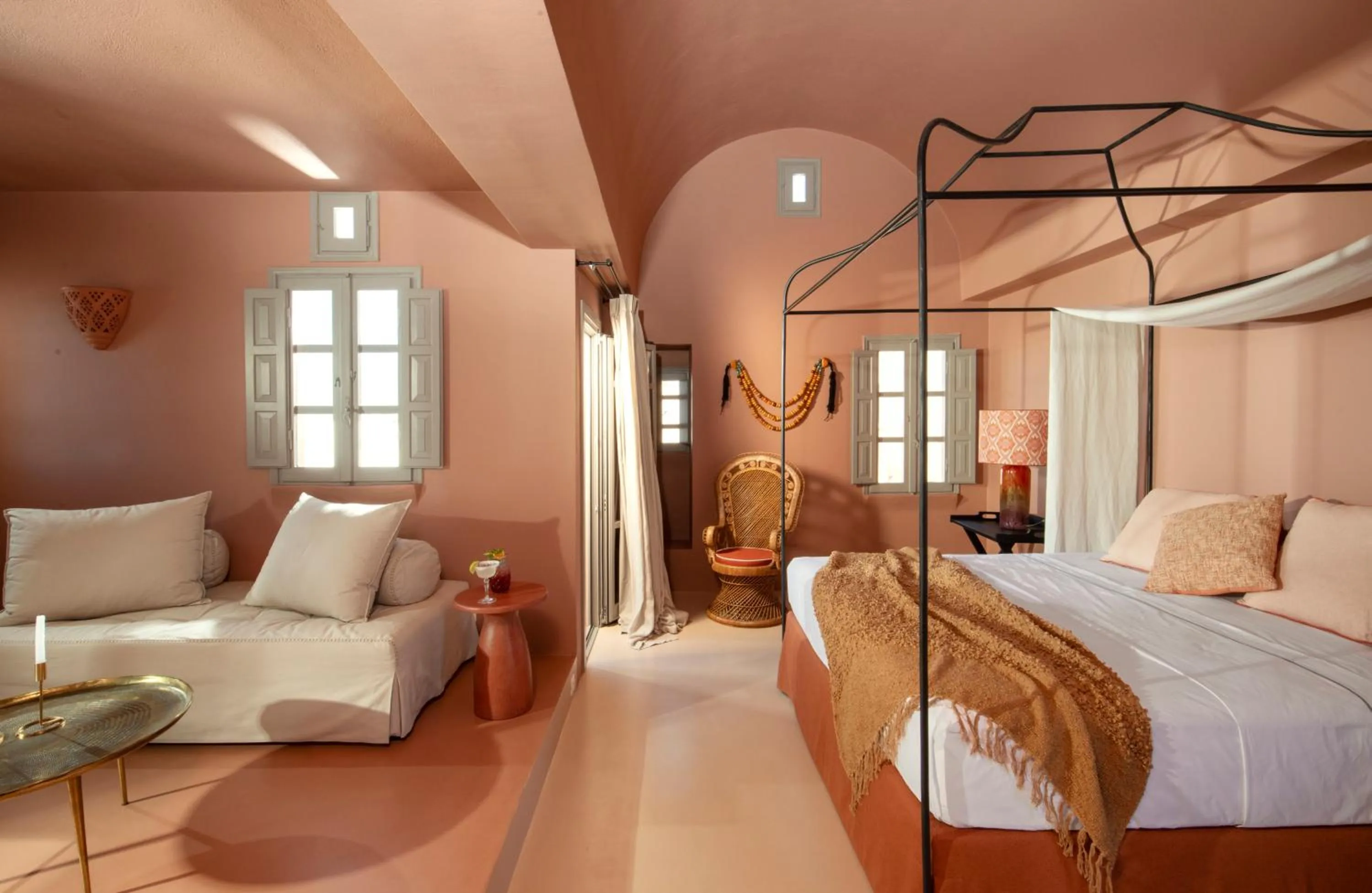 Bed in Terra Verde Oia by K&K