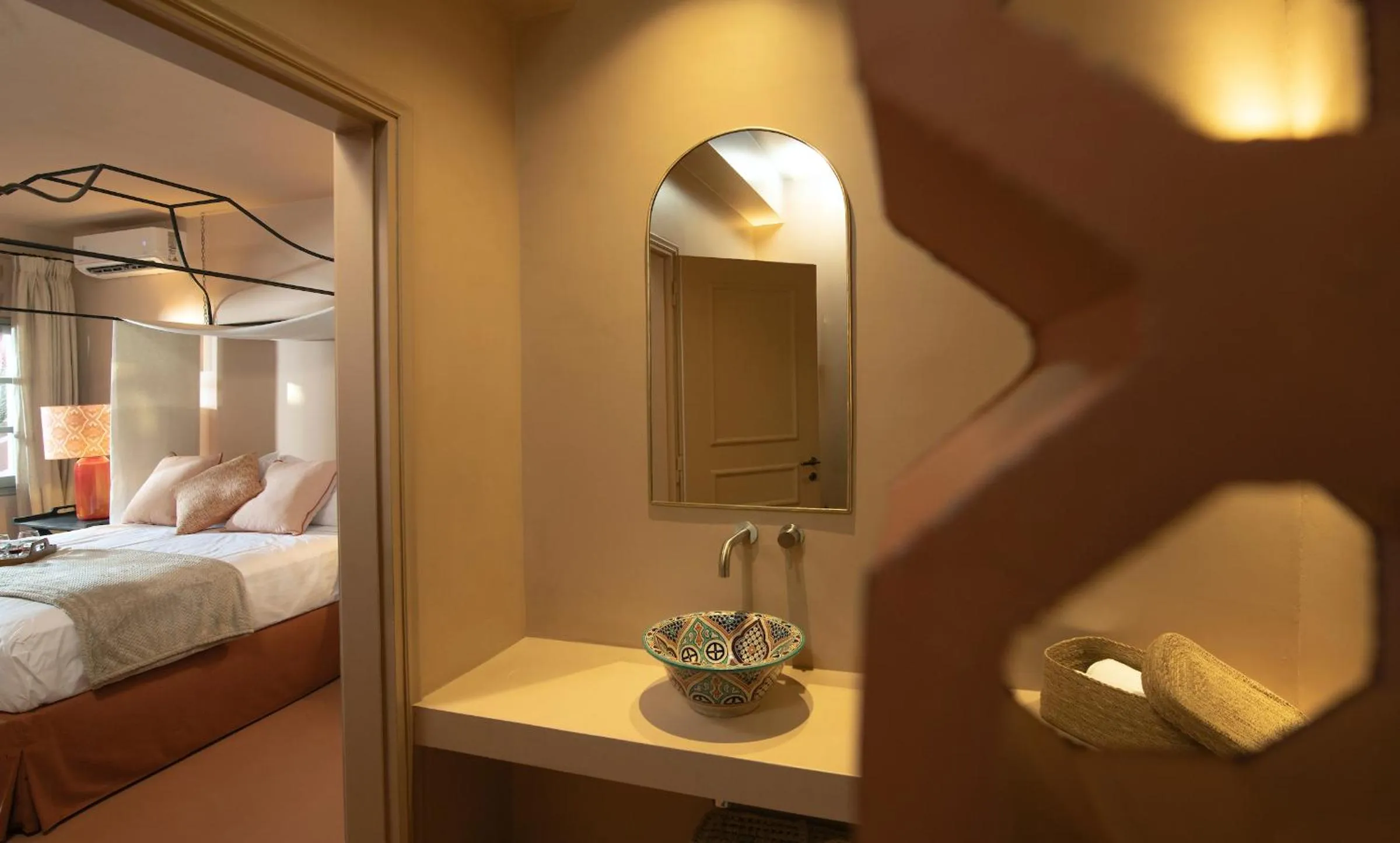 Bed in Terra Verde Oia by K&K