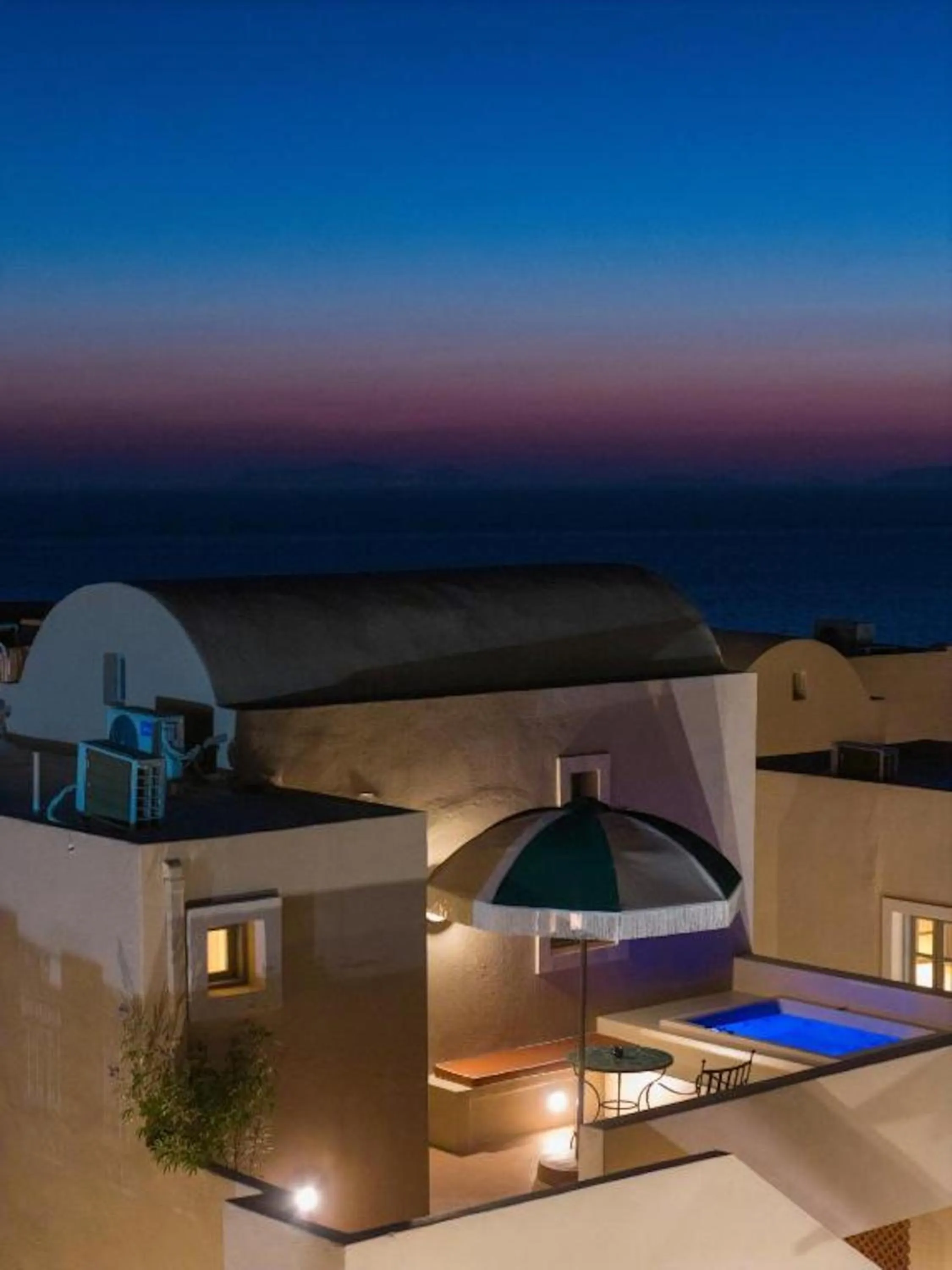 Night in Terra Verde Oia by K&K