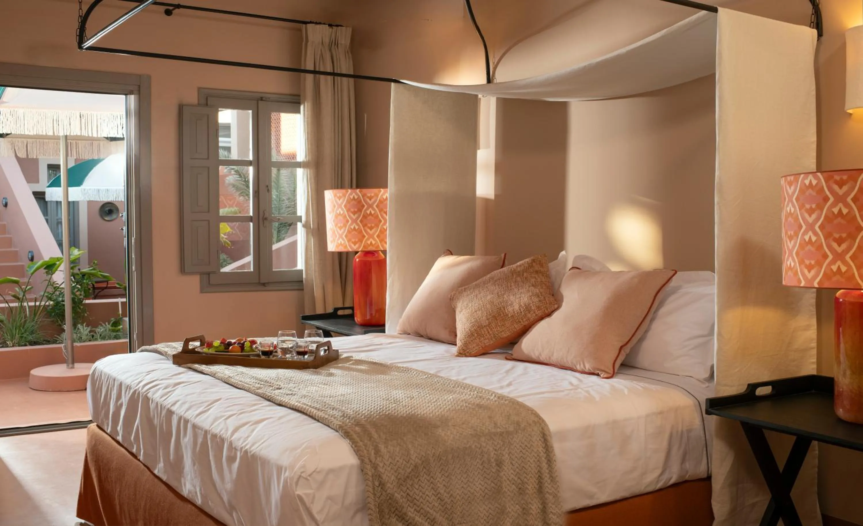 Bed in Terra Verde Oia by K&K