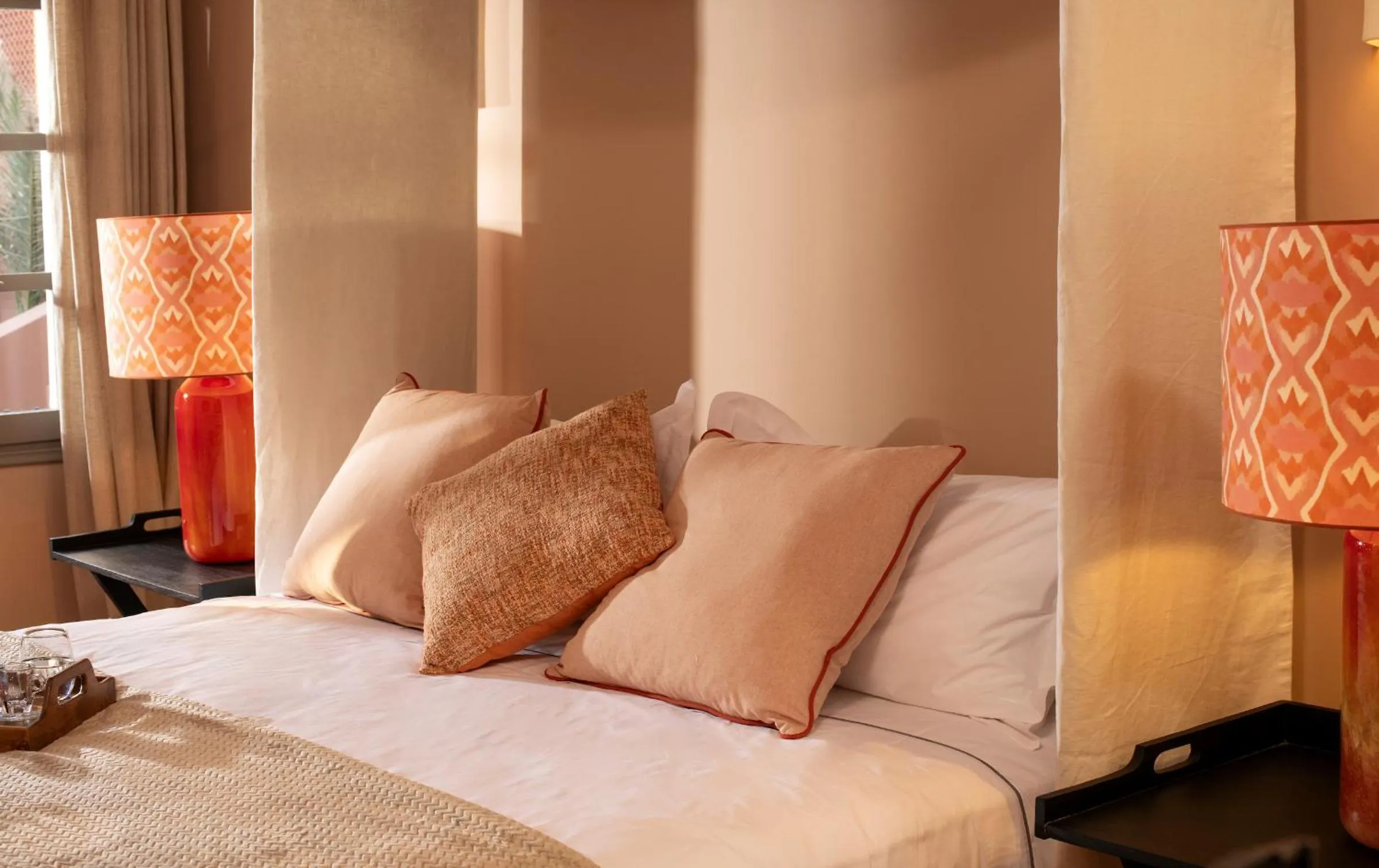 Bed in Terra Verde Oia by K&K