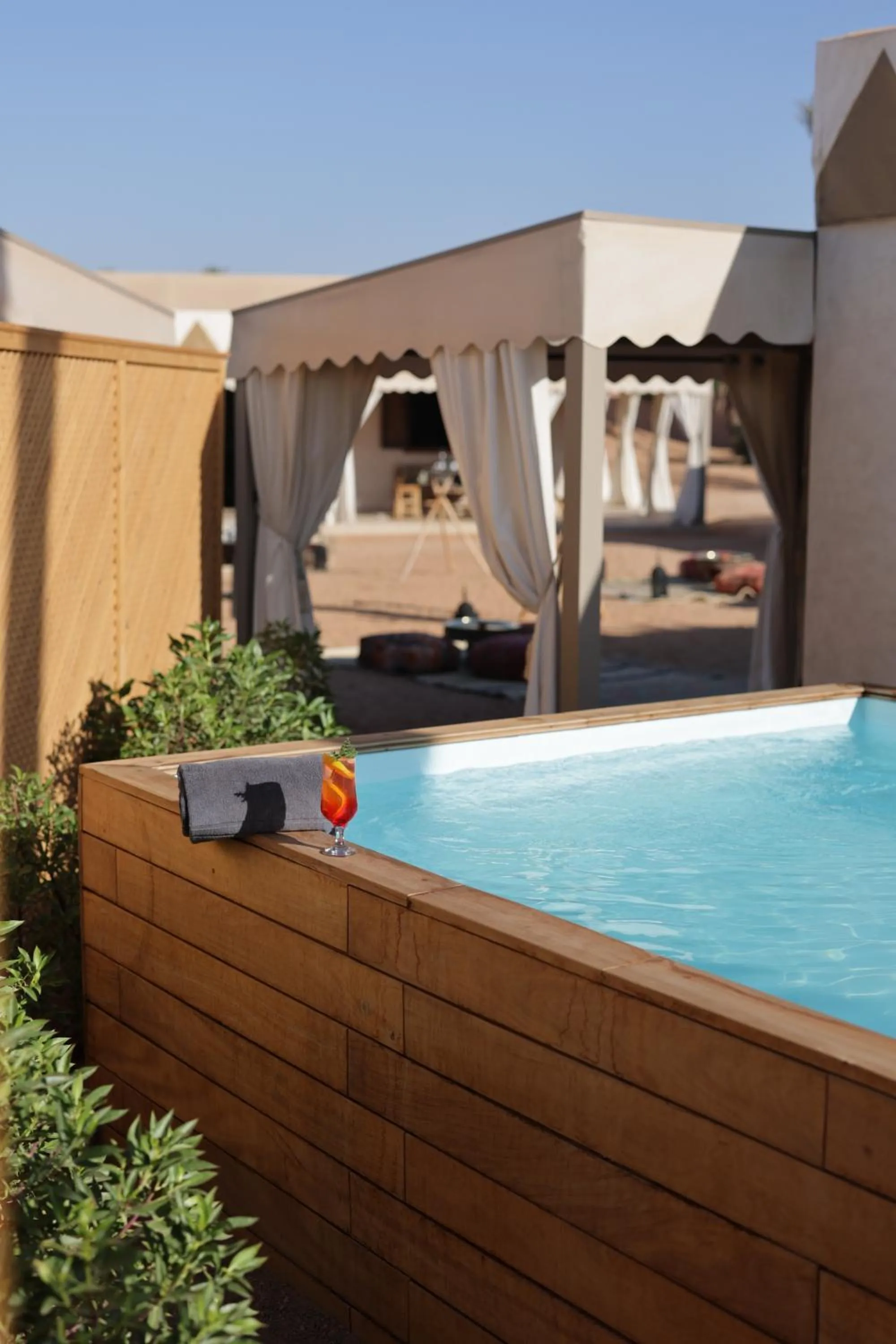 Swimming pool in Palmeraie Oasis Camp - A member of Barcelo Hotel Group
