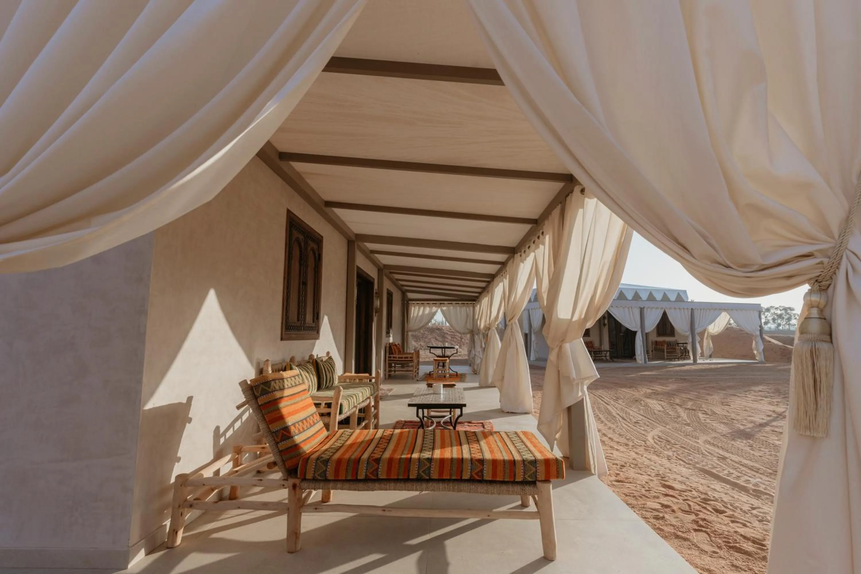 Balcony/Terrace in Palmeraie Oasis Camp - A member of Barcelo Hotel Group