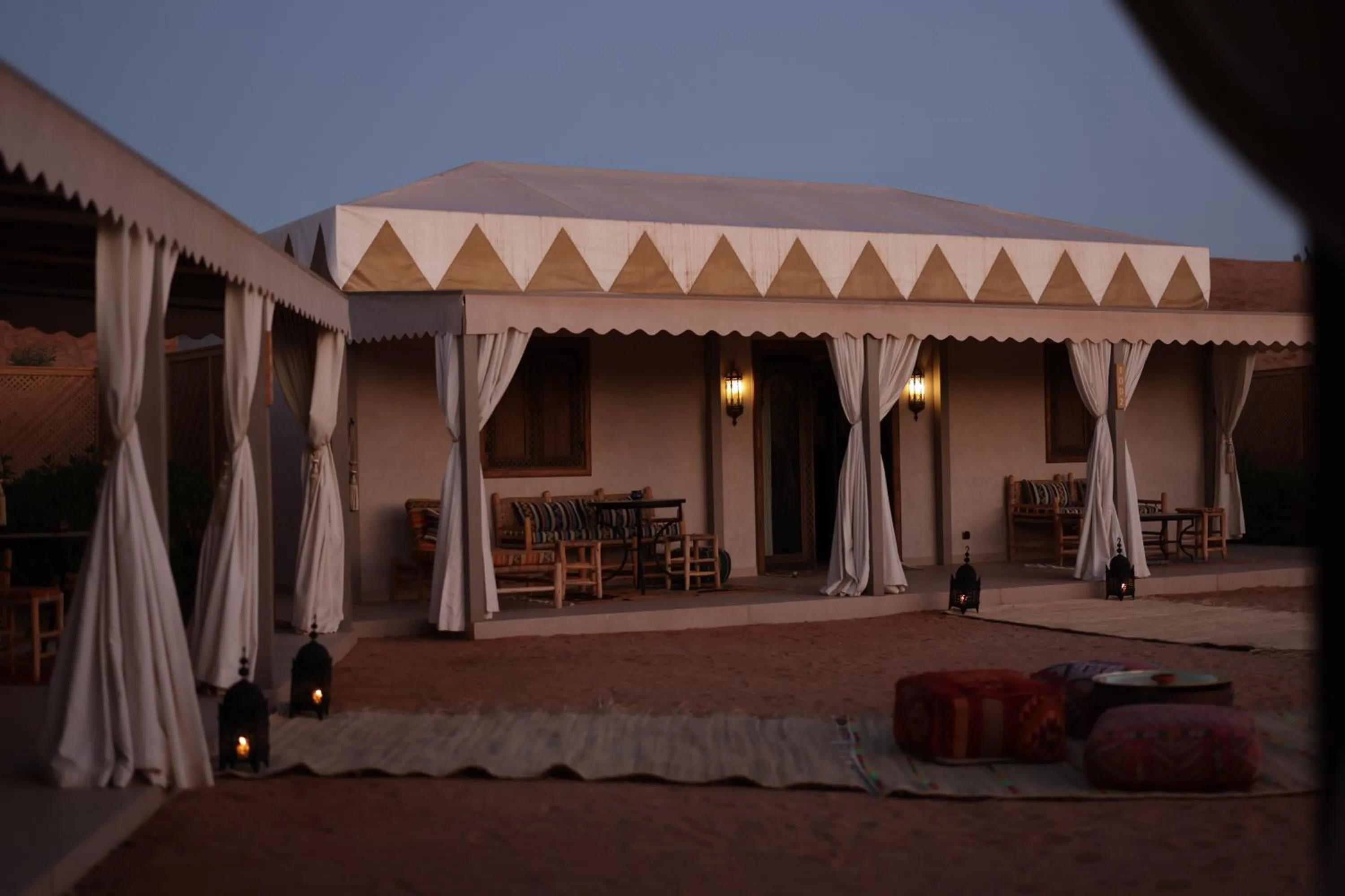 Balcony/Terrace in Palmeraie Oasis Camp - A member of Barcelo Hotel Group