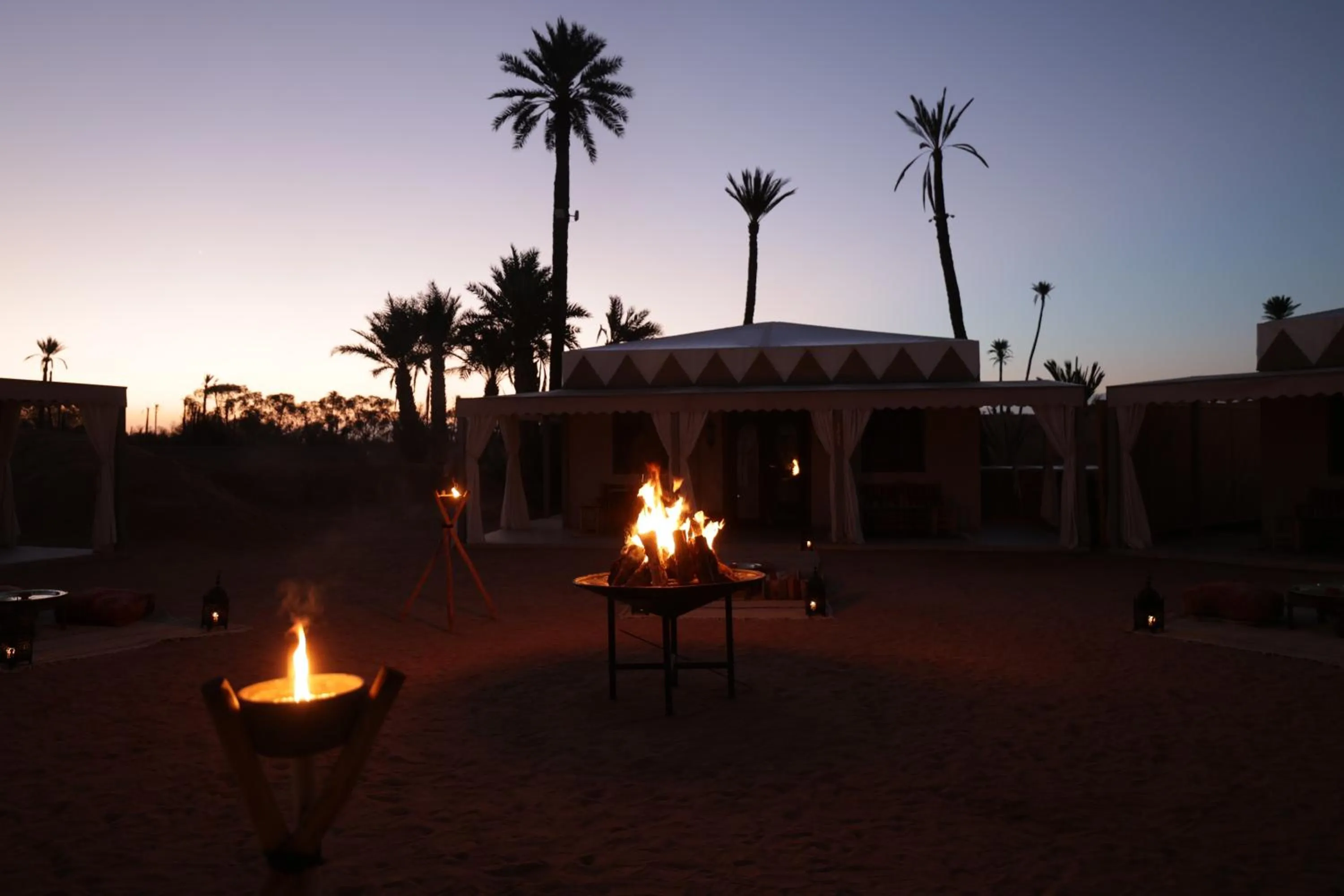 Balcony/Terrace in Palmeraie Oasis Camp - A member of Barcelo Hotel Group
