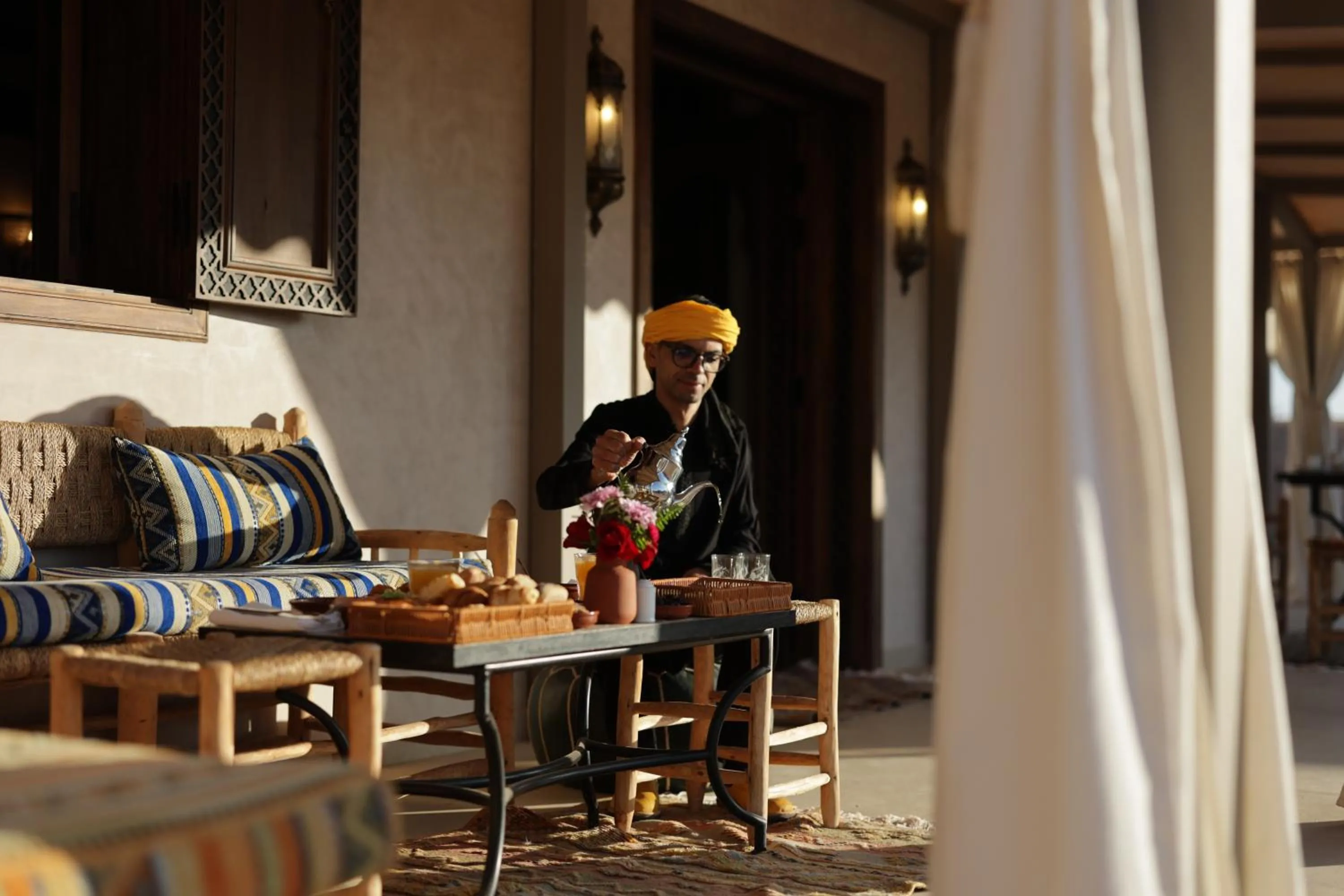 Balcony/Terrace in Palmeraie Oasis Camp - A member of Barcelo Hotel Group