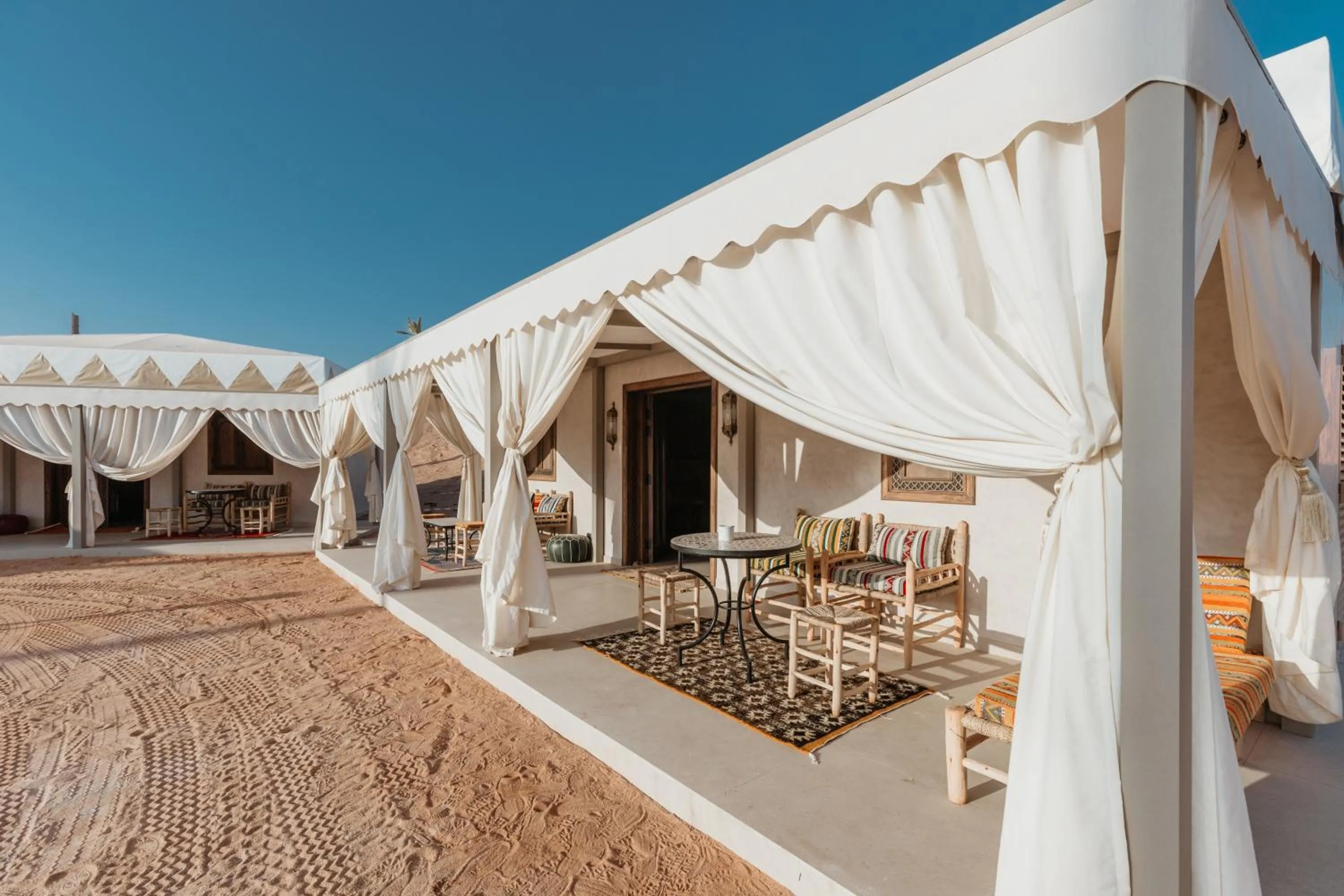 Balcony/Terrace in Palmeraie Oasis Camp - A member of Barcelo Hotel Group