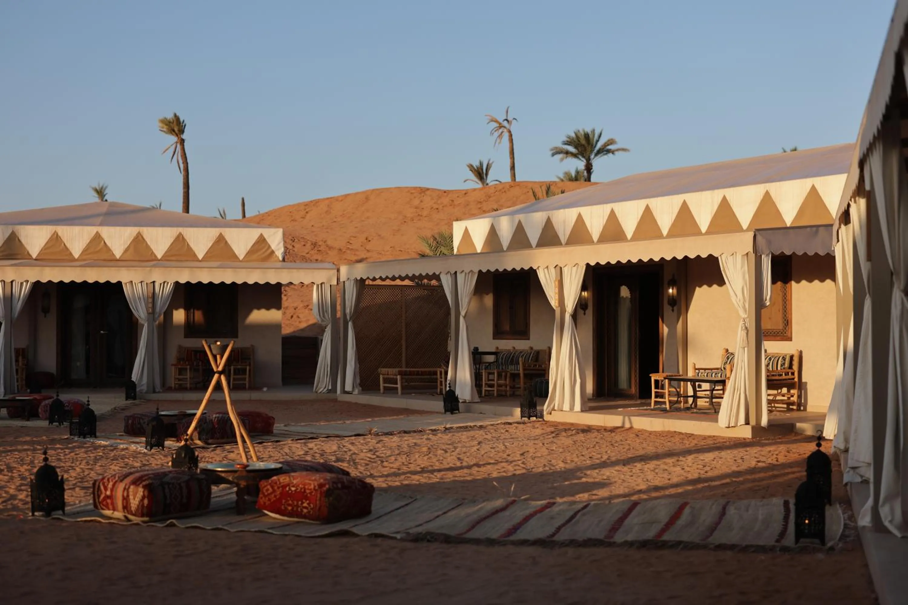 Balcony/Terrace in Palmeraie Oasis Camp - A member of Barcelo Hotel Group