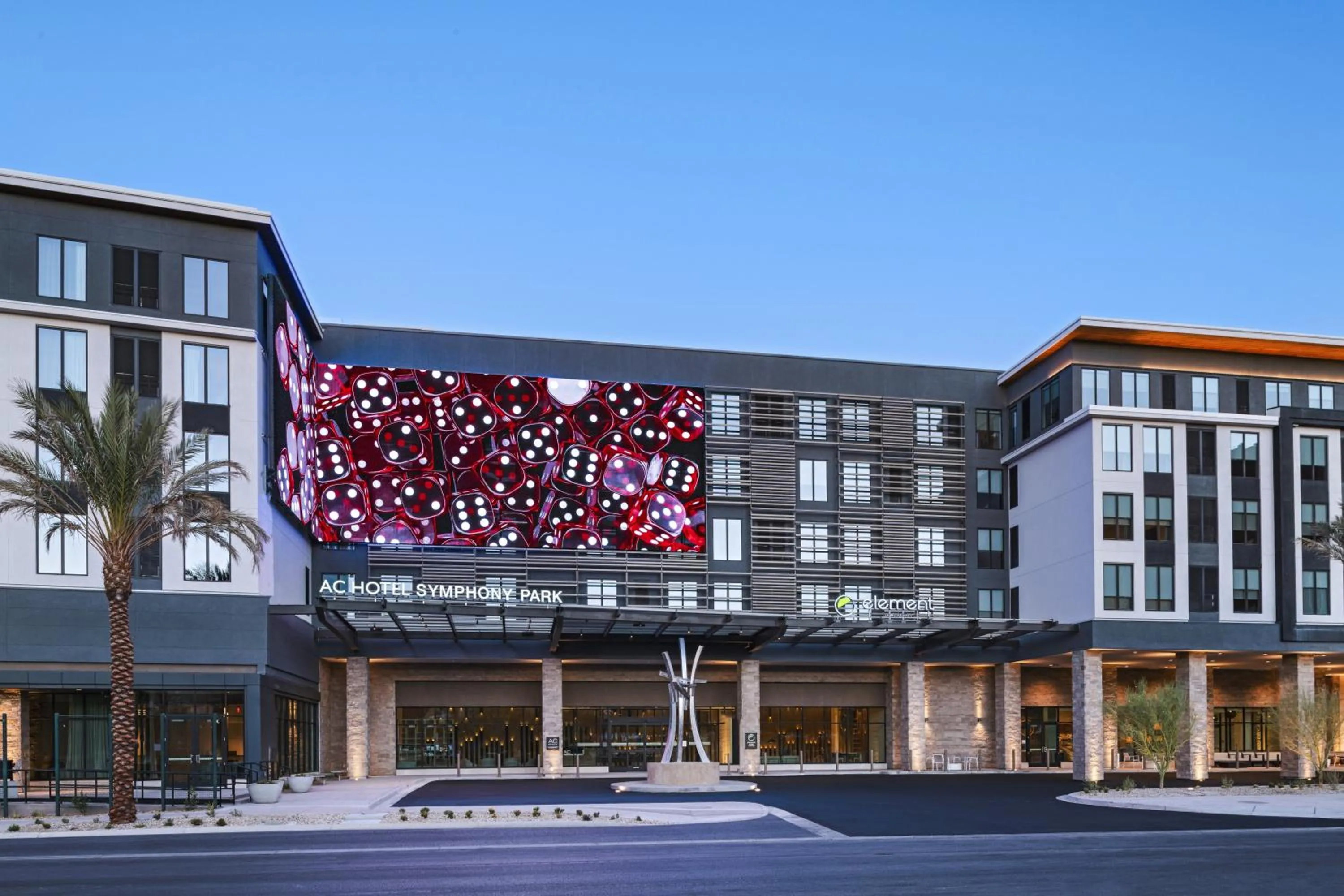 Property building in AC Hotel by Marriott Las Vegas Symphony Park