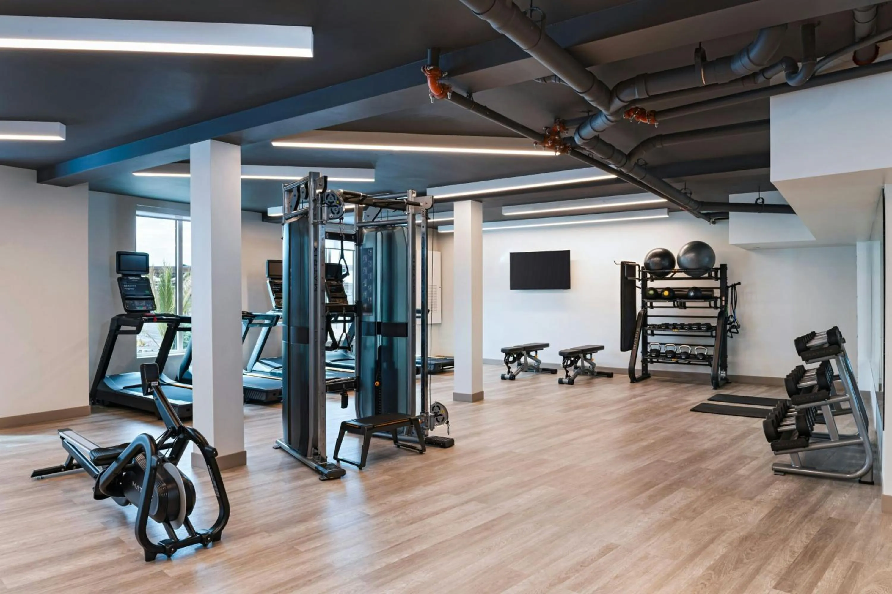 Fitness centre/facilities in AC Hotel by Marriott Las Vegas Symphony Park