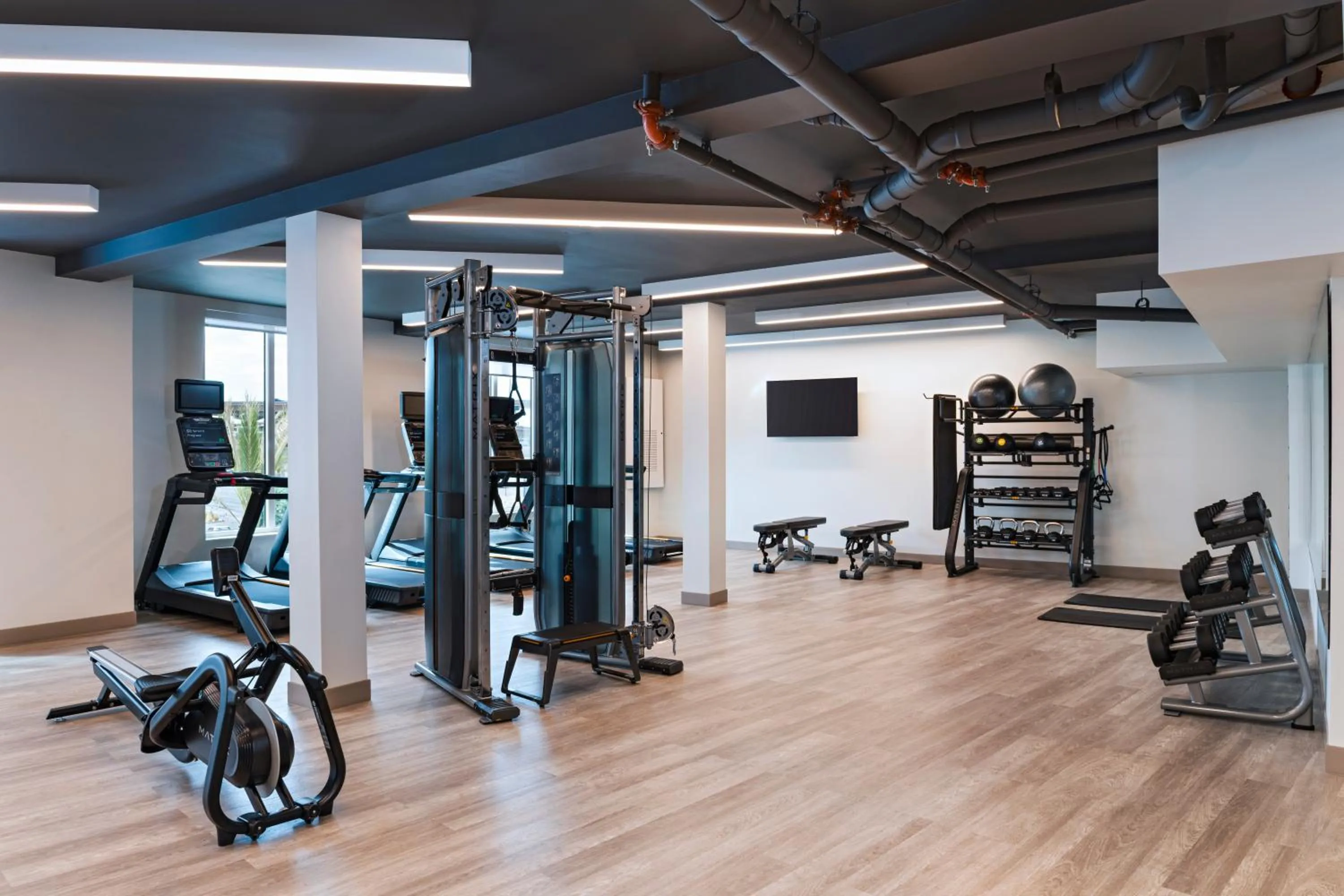 Fitness centre/facilities in AC Hotel by Marriott Las Vegas Symphony Park