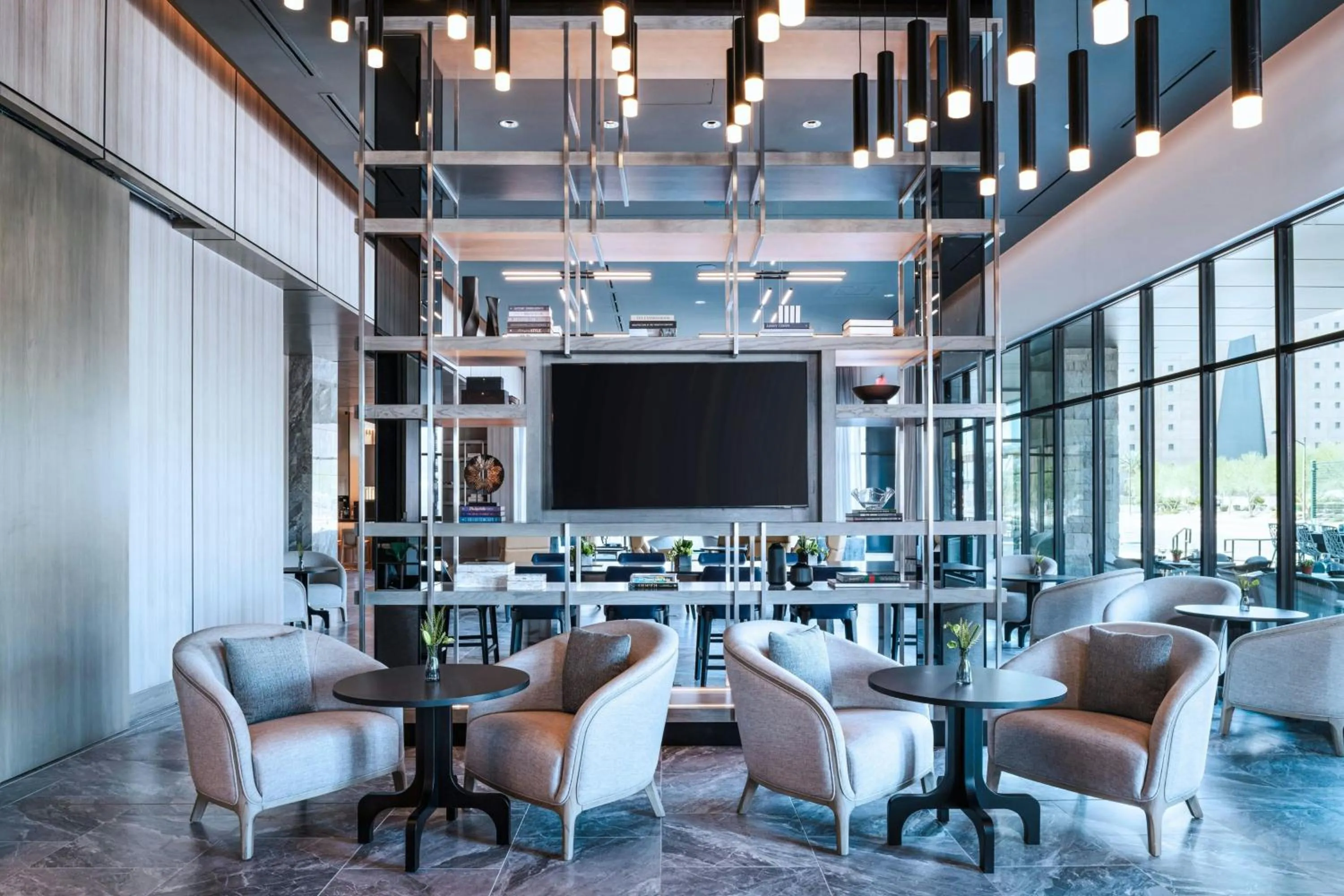 Lobby or reception in AC Hotel by Marriott Las Vegas Symphony Park