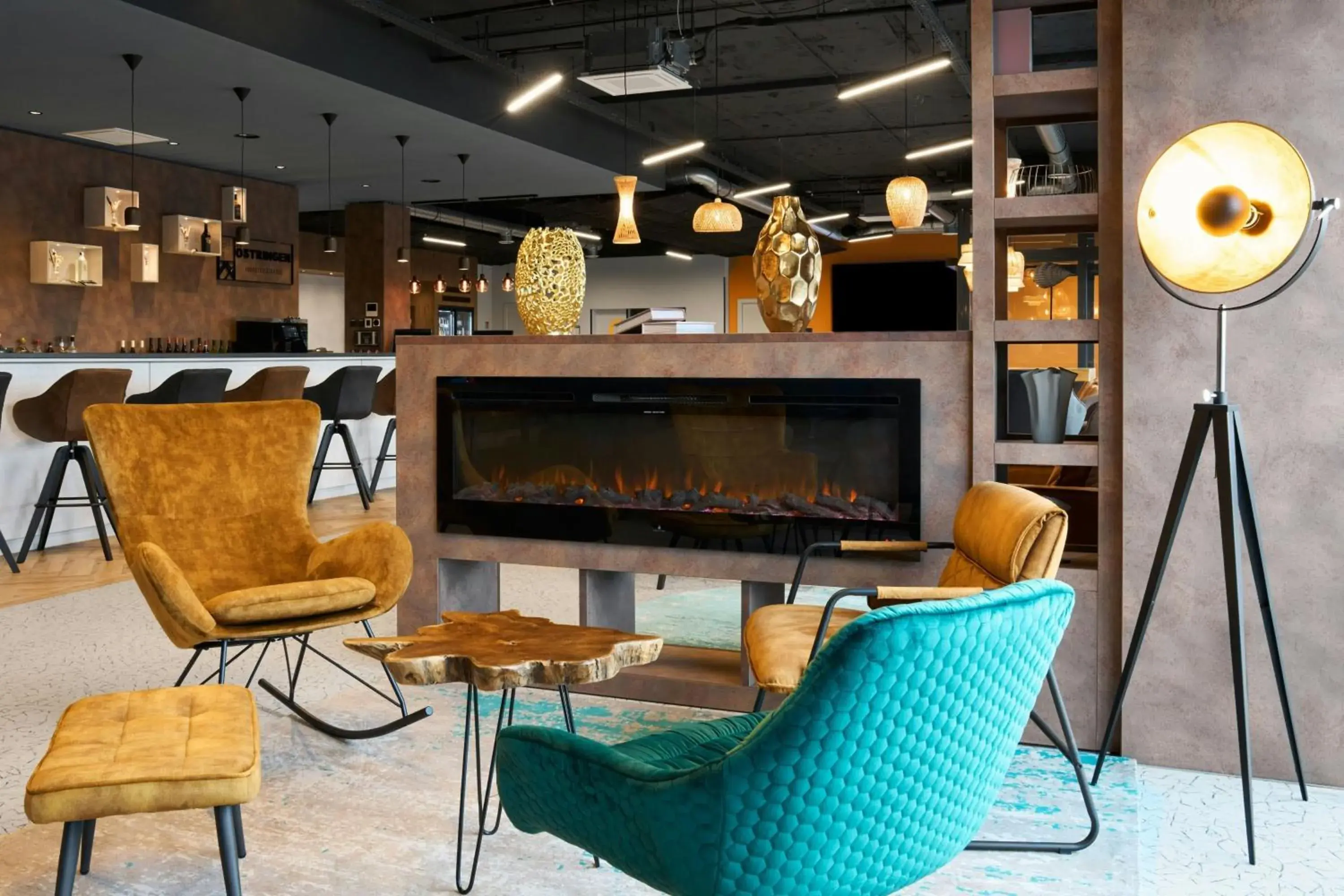 Lobby or reception in Four Points Flex by Sheraton Östringen Lobby or reception in Four Points Flex by Sheraton Östringen