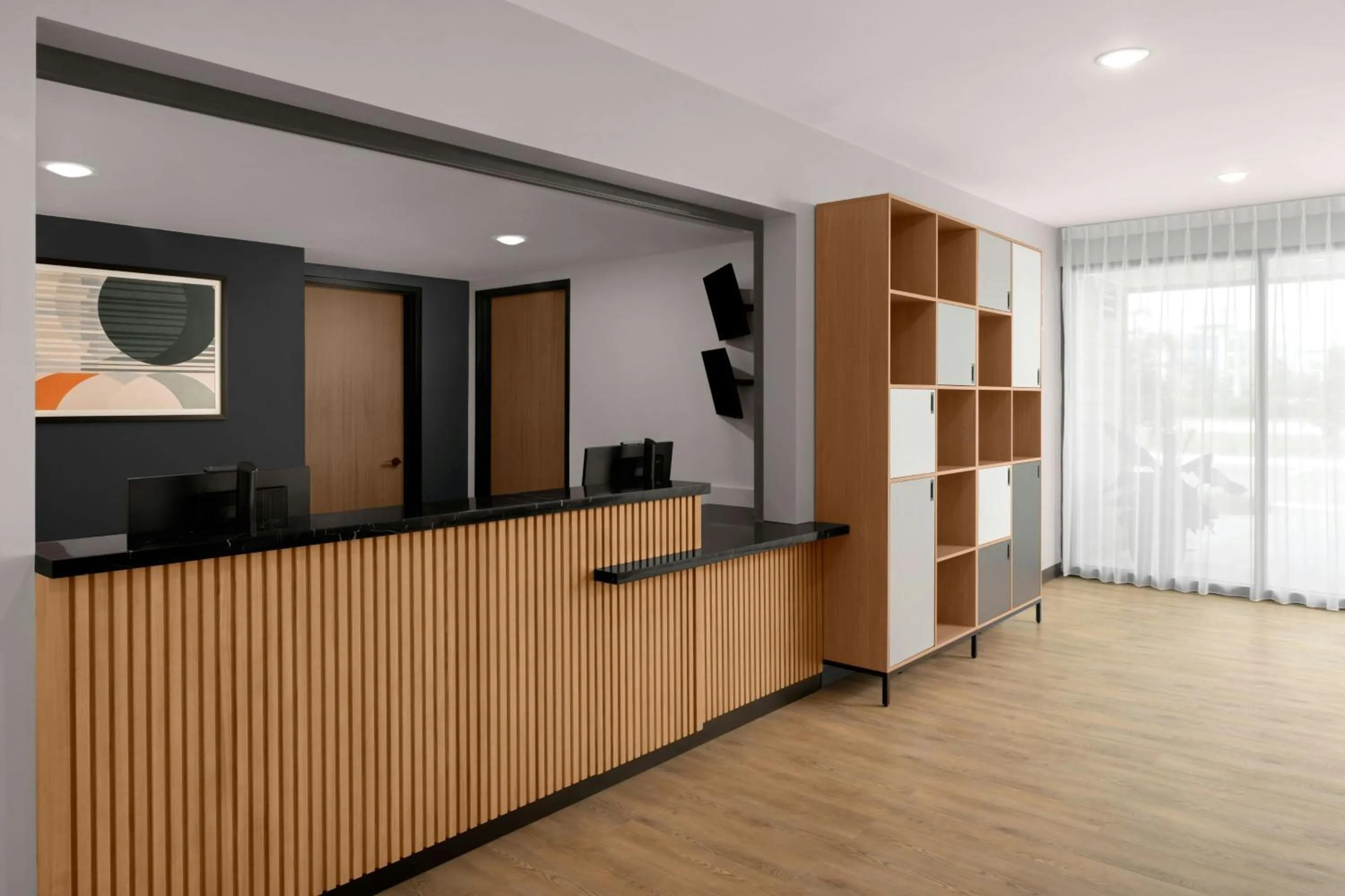 Lobby or reception in StudioRes by Marriott Fort Myers Airport