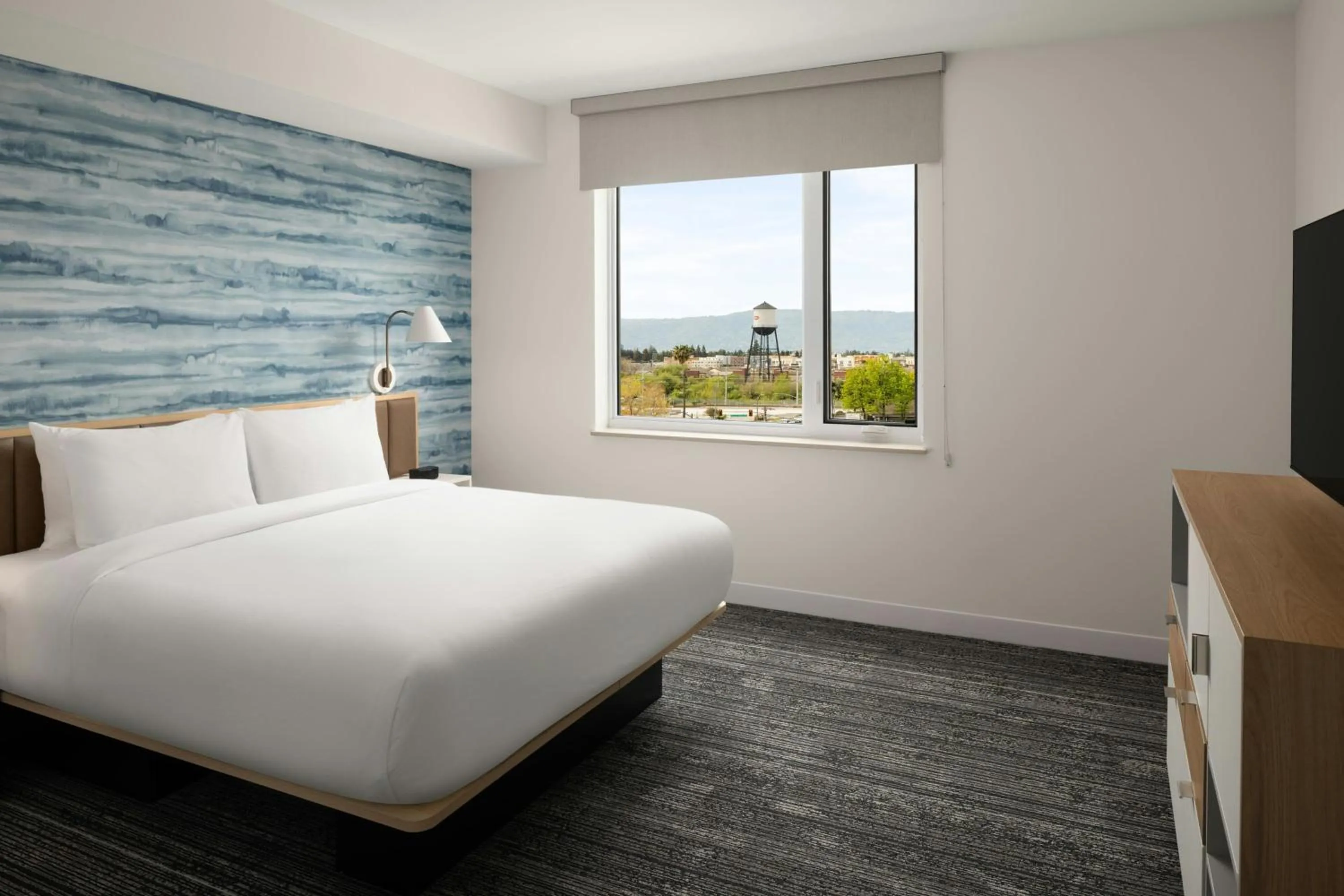 Bedroom, Bed in TownePlace Suites by Marriott San Jose Downtown