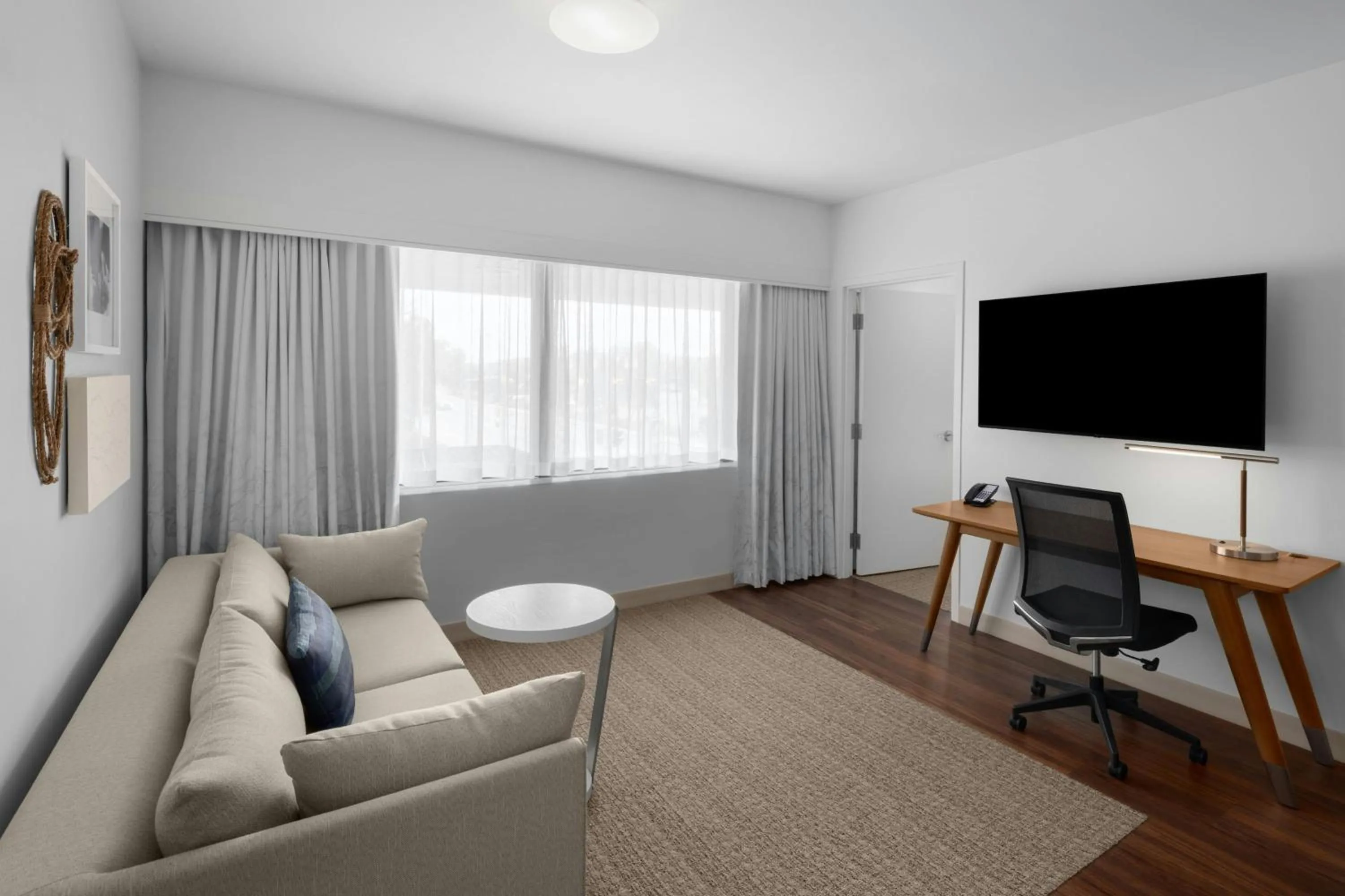 Living room in Element Calgary Downtown