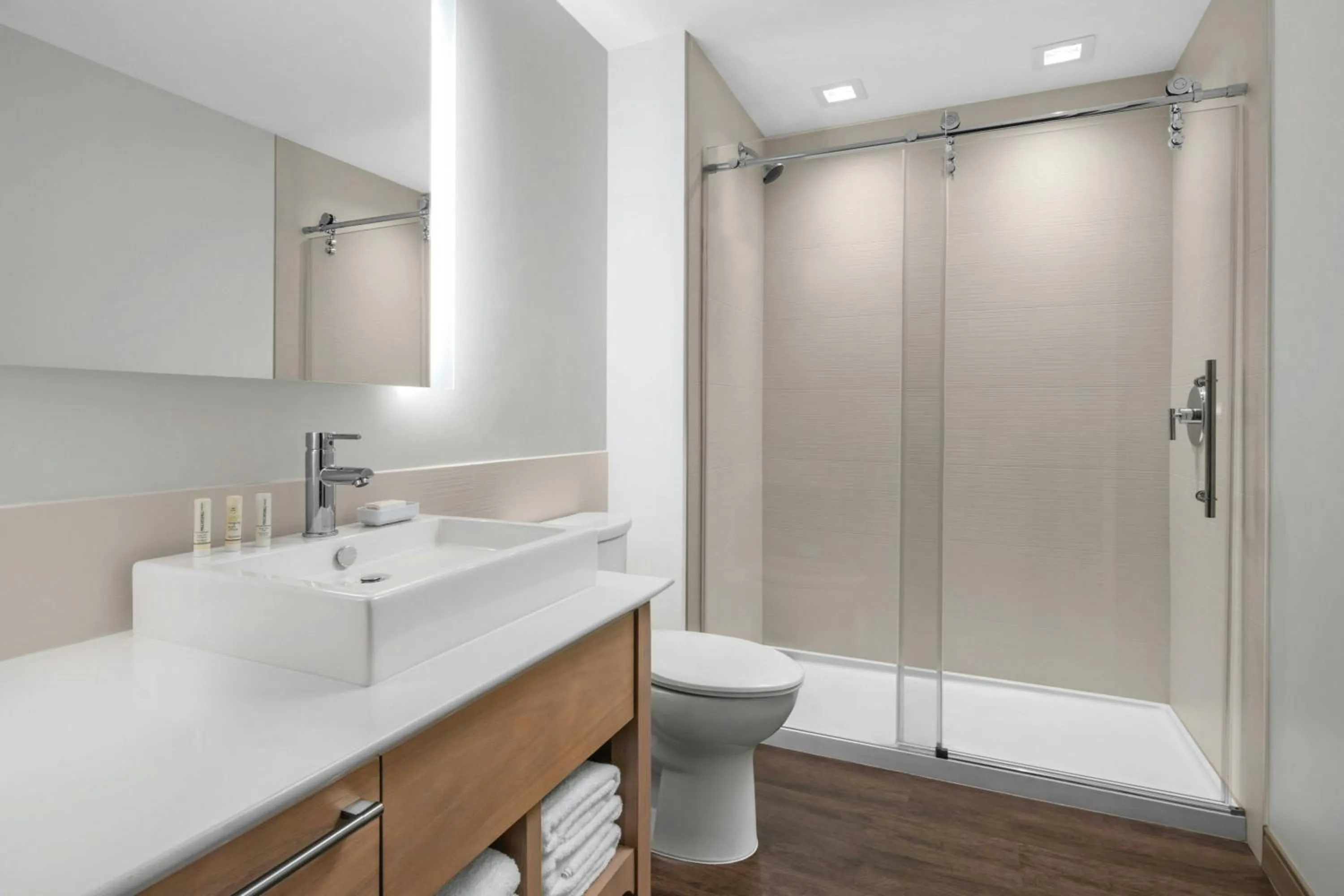 Bathroom in Element Calgary Downtown