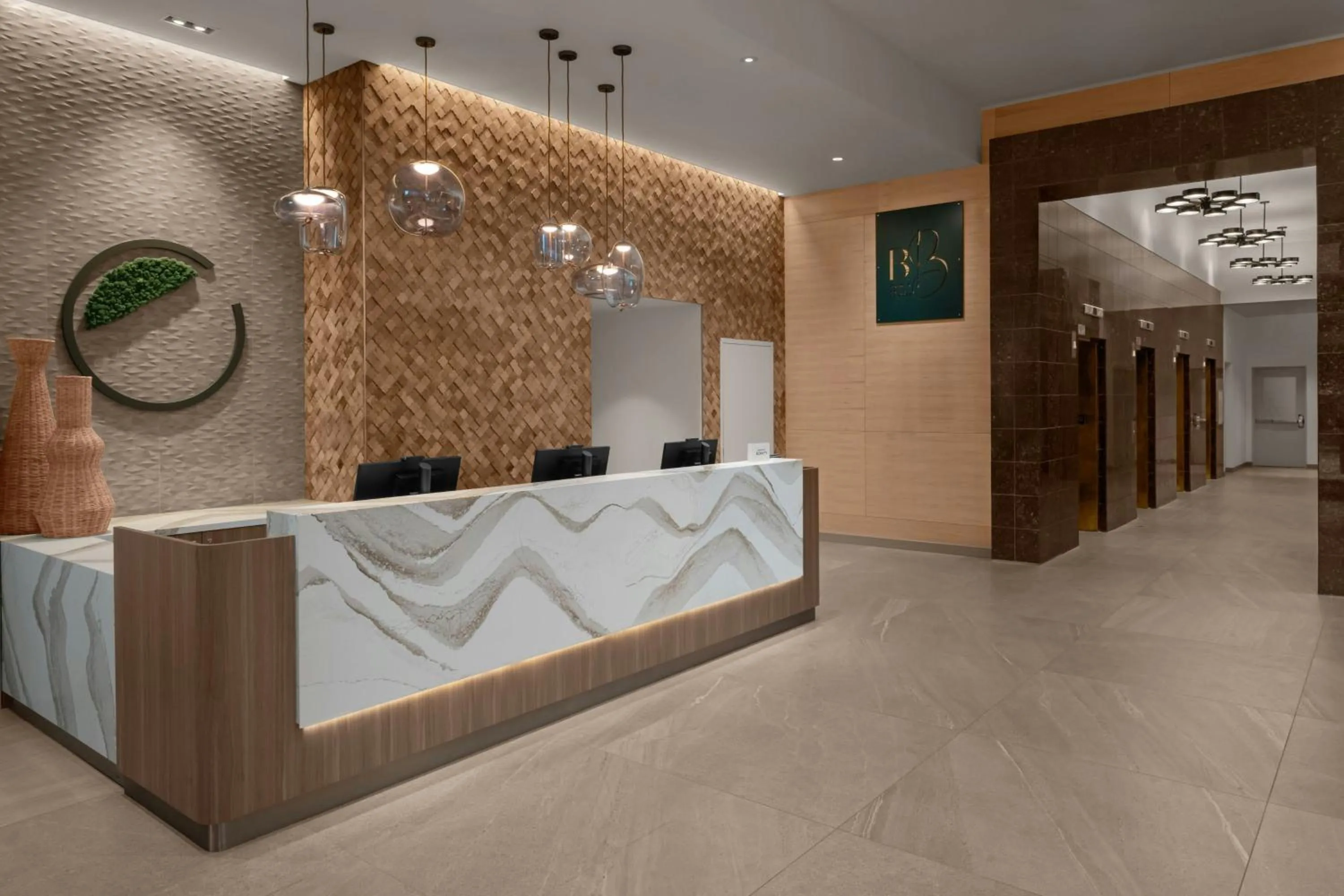 Lobby or reception in Element Calgary Downtown