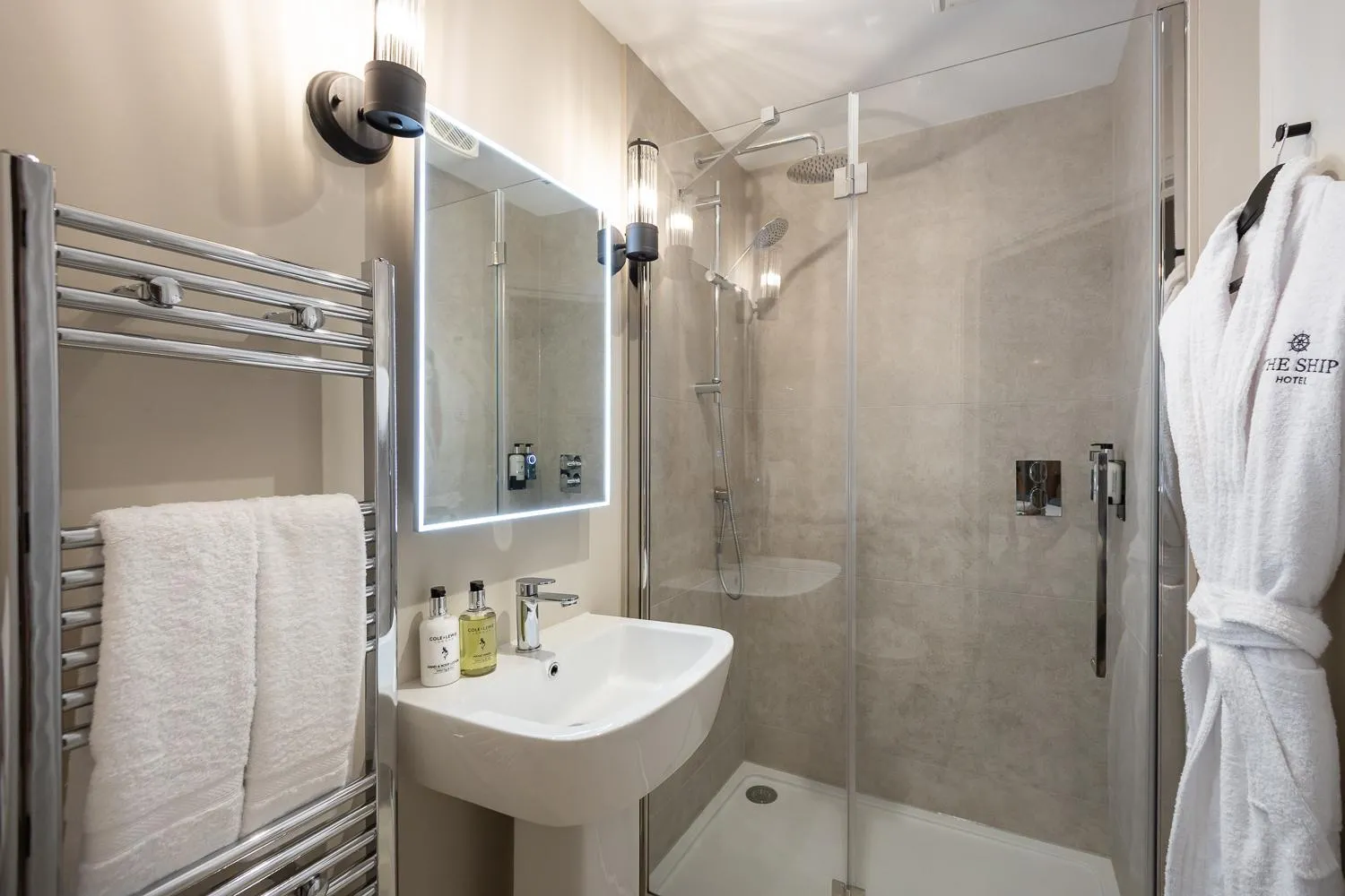 Bathroom in The Ship Hotel