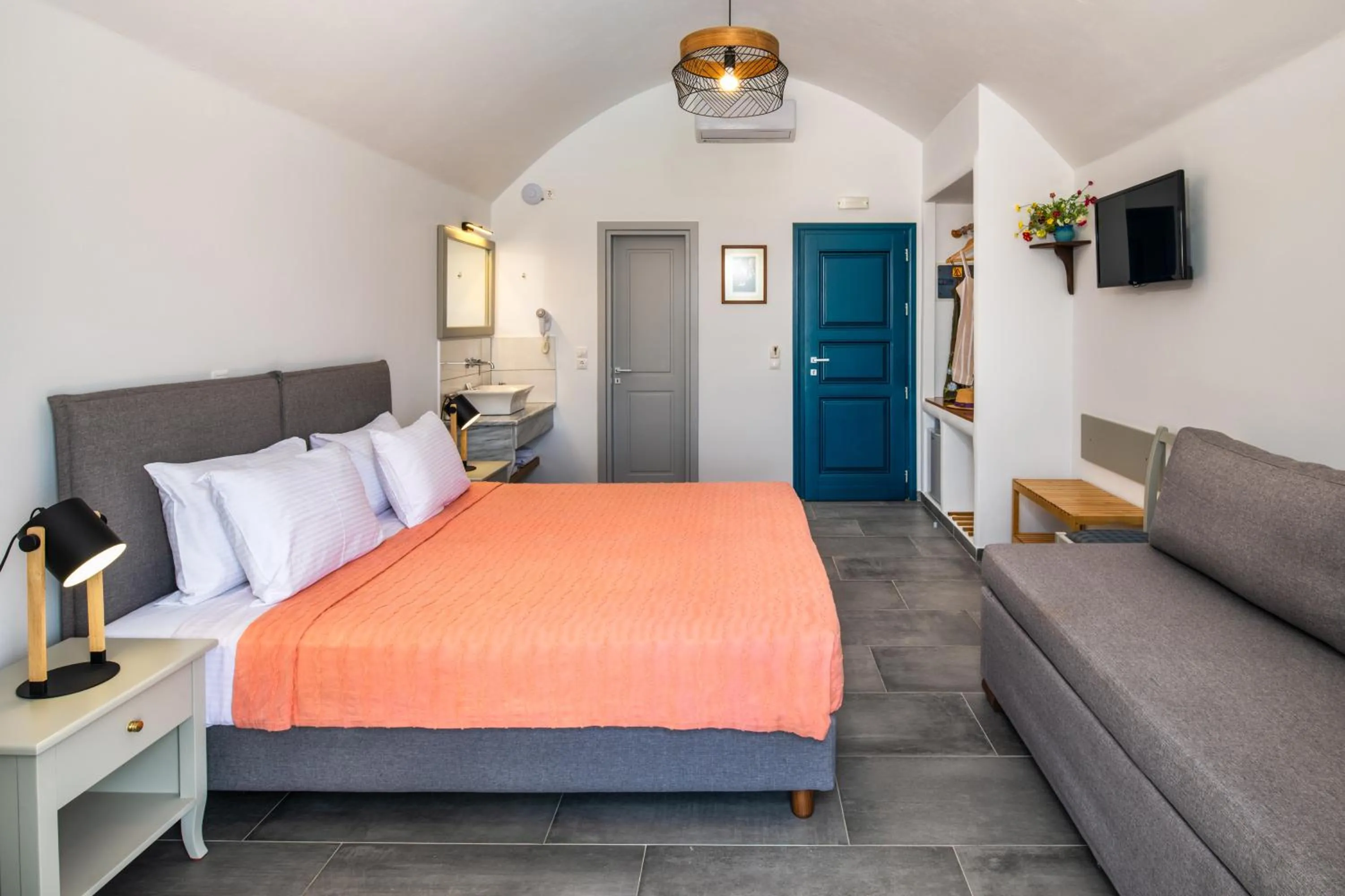 Bed in Kalimera Hotel