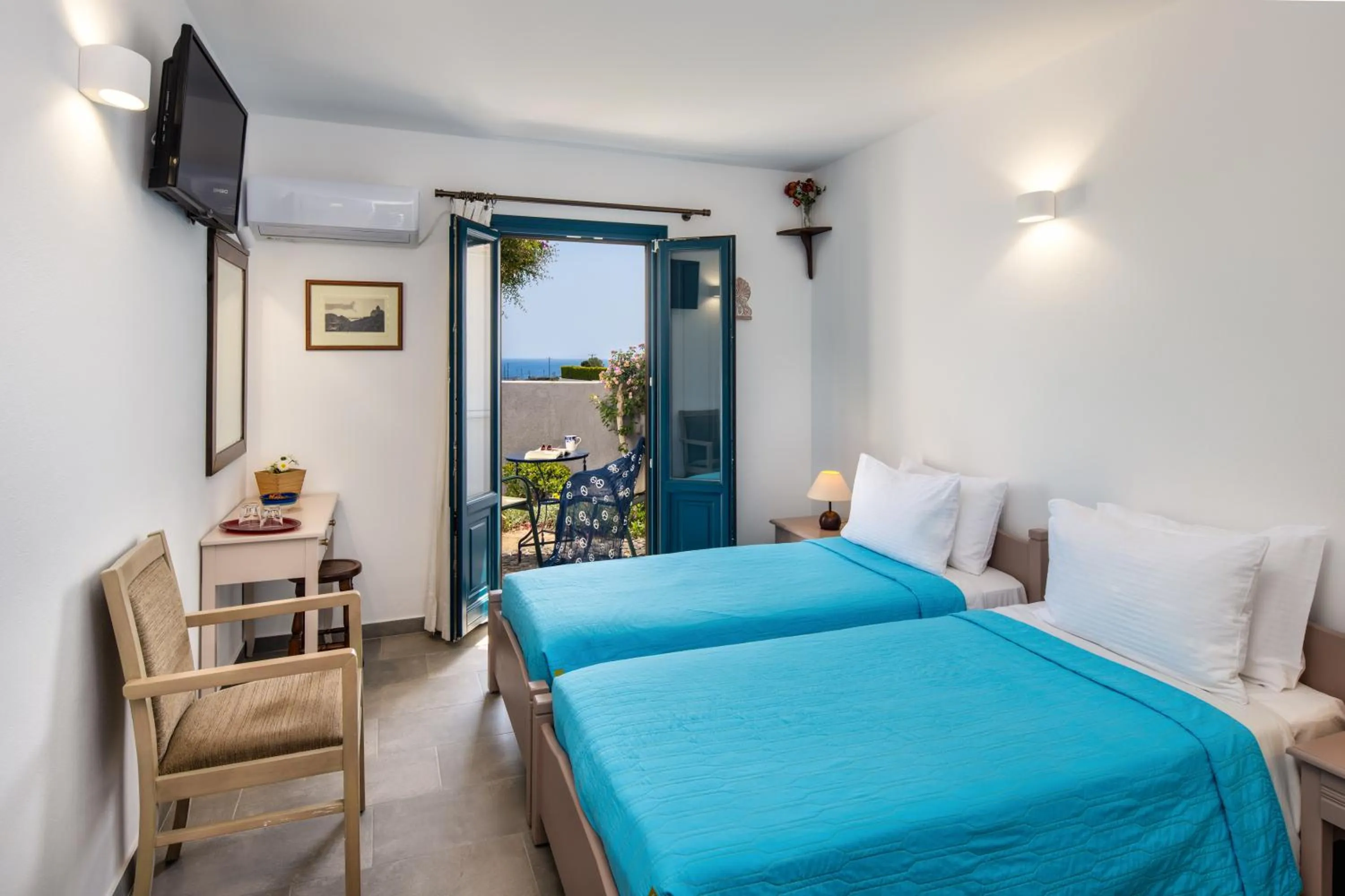 Bed in Kalimera Hotel