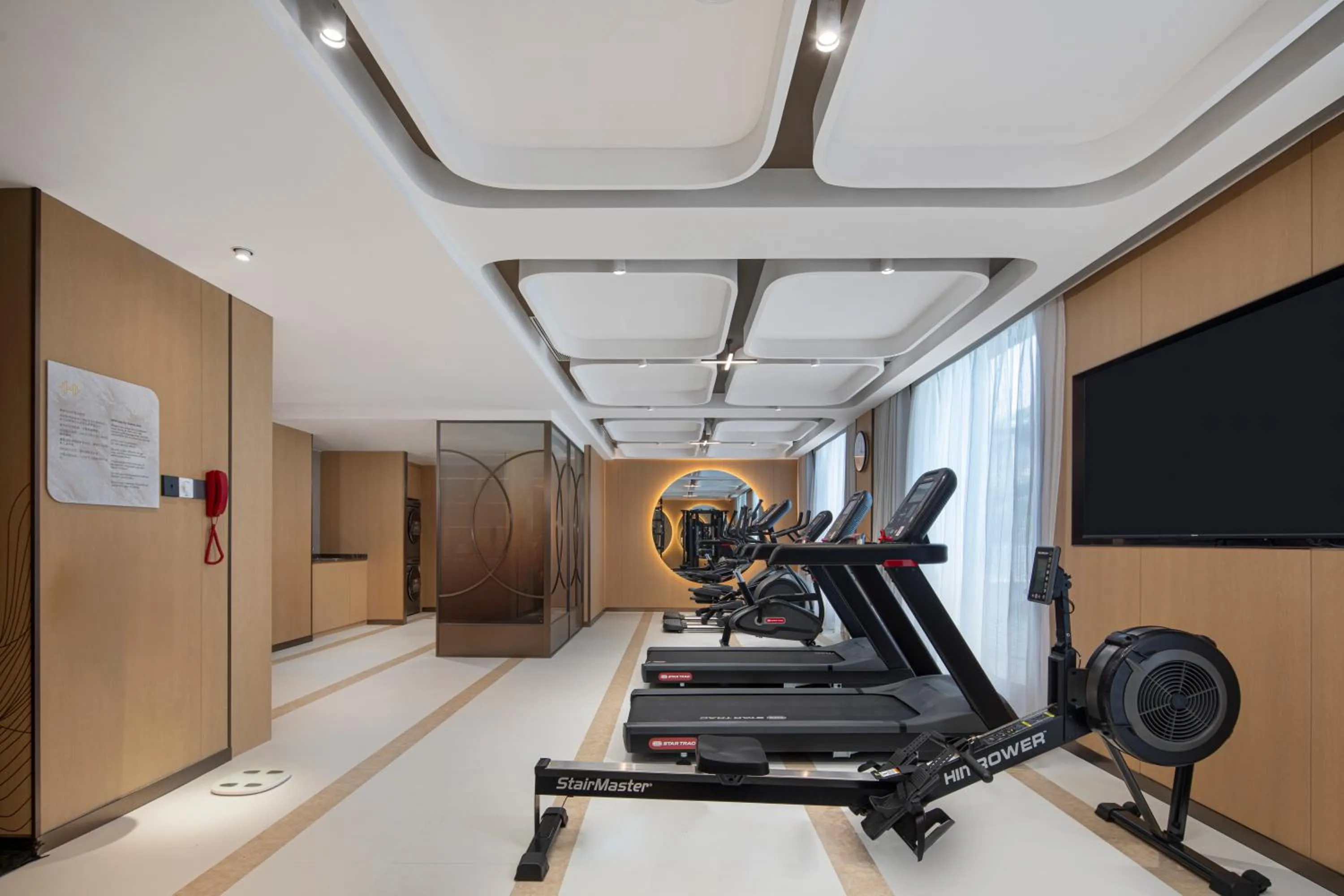 Fitness centre/facilities in Hilton Garden Inn Zhangjiajie Tianmen Mountain