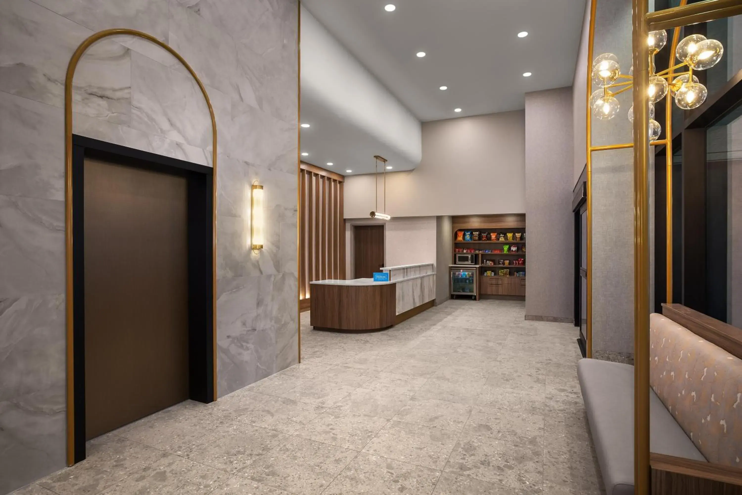 Lobby or reception in Hampton Inn By Hilton Calgary Downtown Lobby or reception in Hampton Inn By Hilton Calgary Downtown