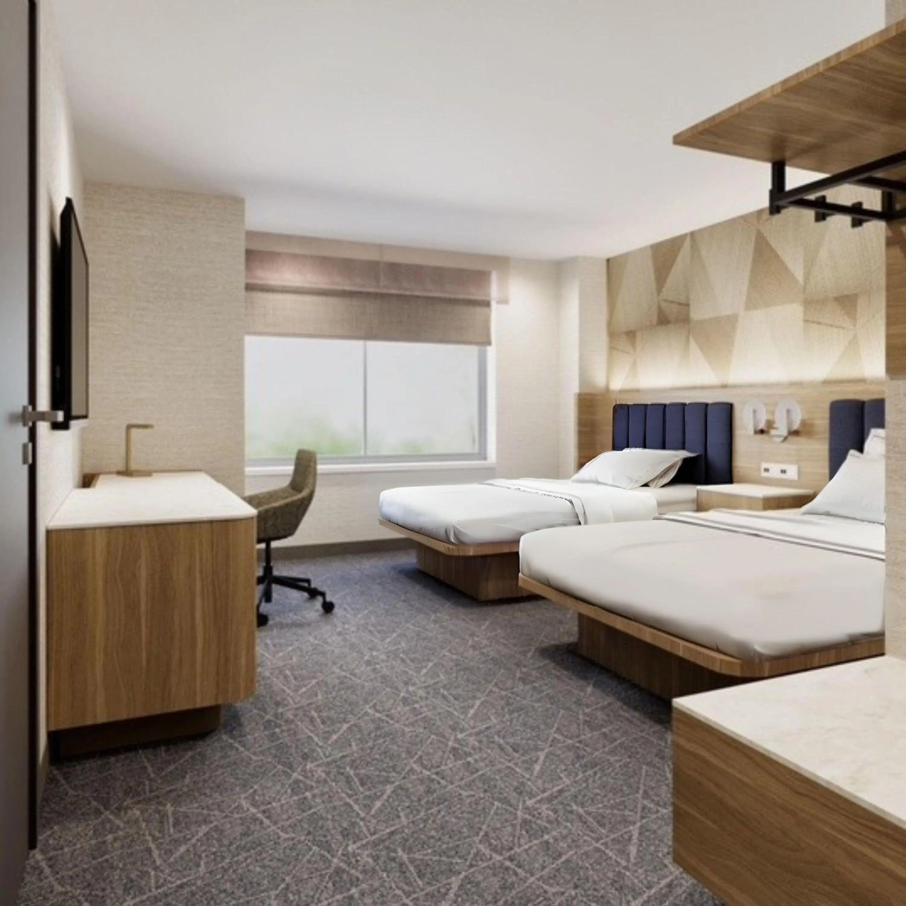 Bed in Hampton Inn By Hilton Calgary Downtown