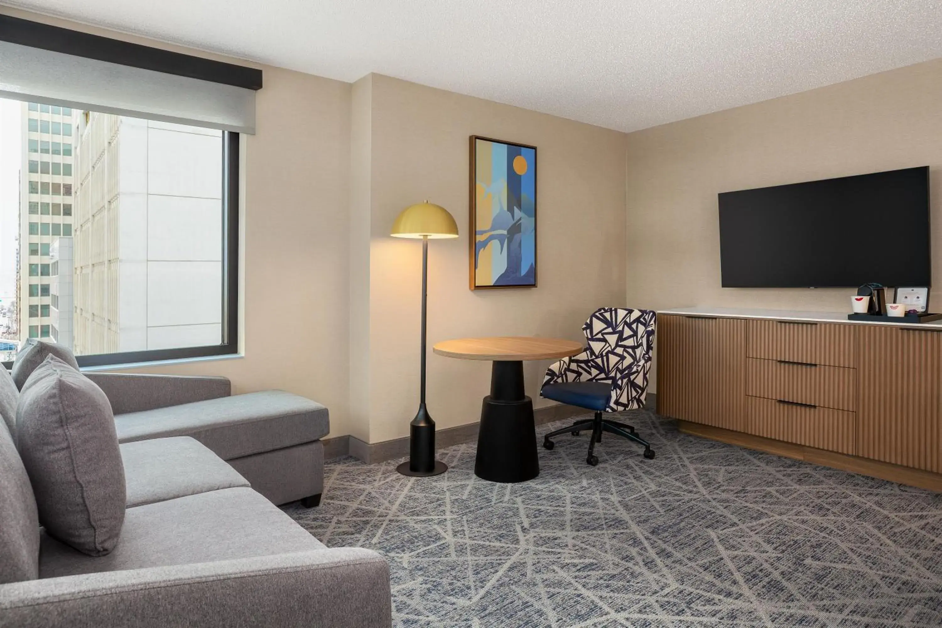Living room in Hampton Inn By Hilton Calgary Downtown Living room in Hampton Inn By Hilton Calgary Downtown