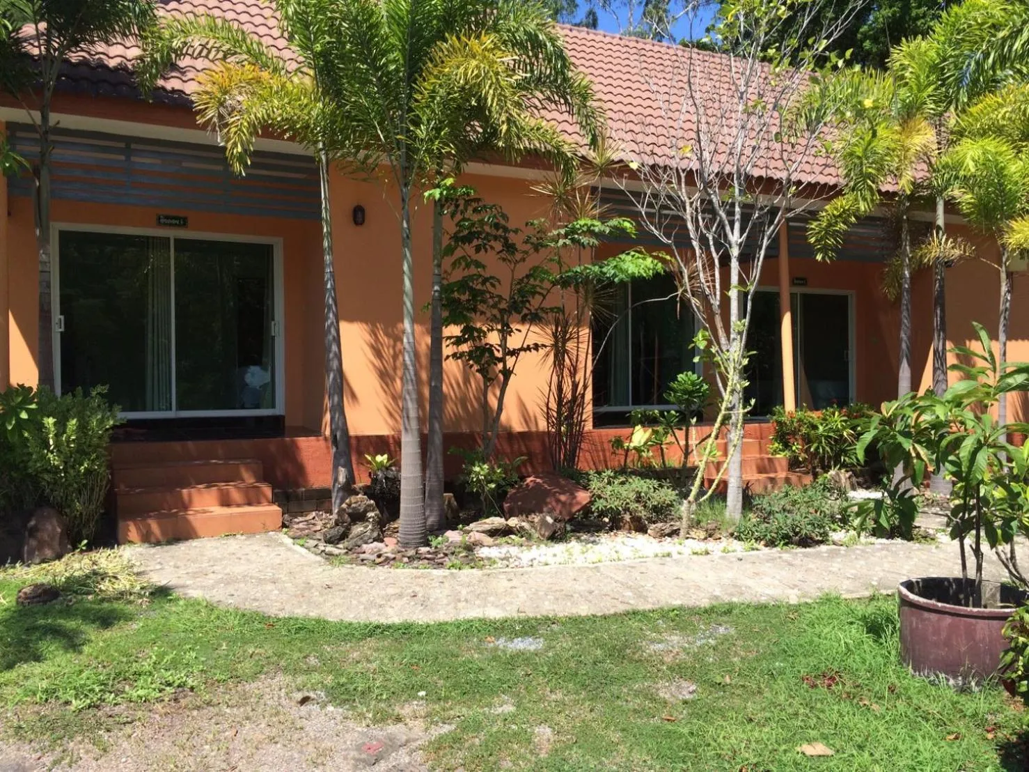 Patio in Rimpuhill resort